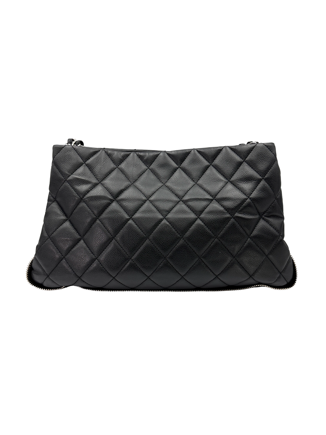 Chanel Timeless CC Black Caviar Leather Shopping Bag(15***39) CC2461