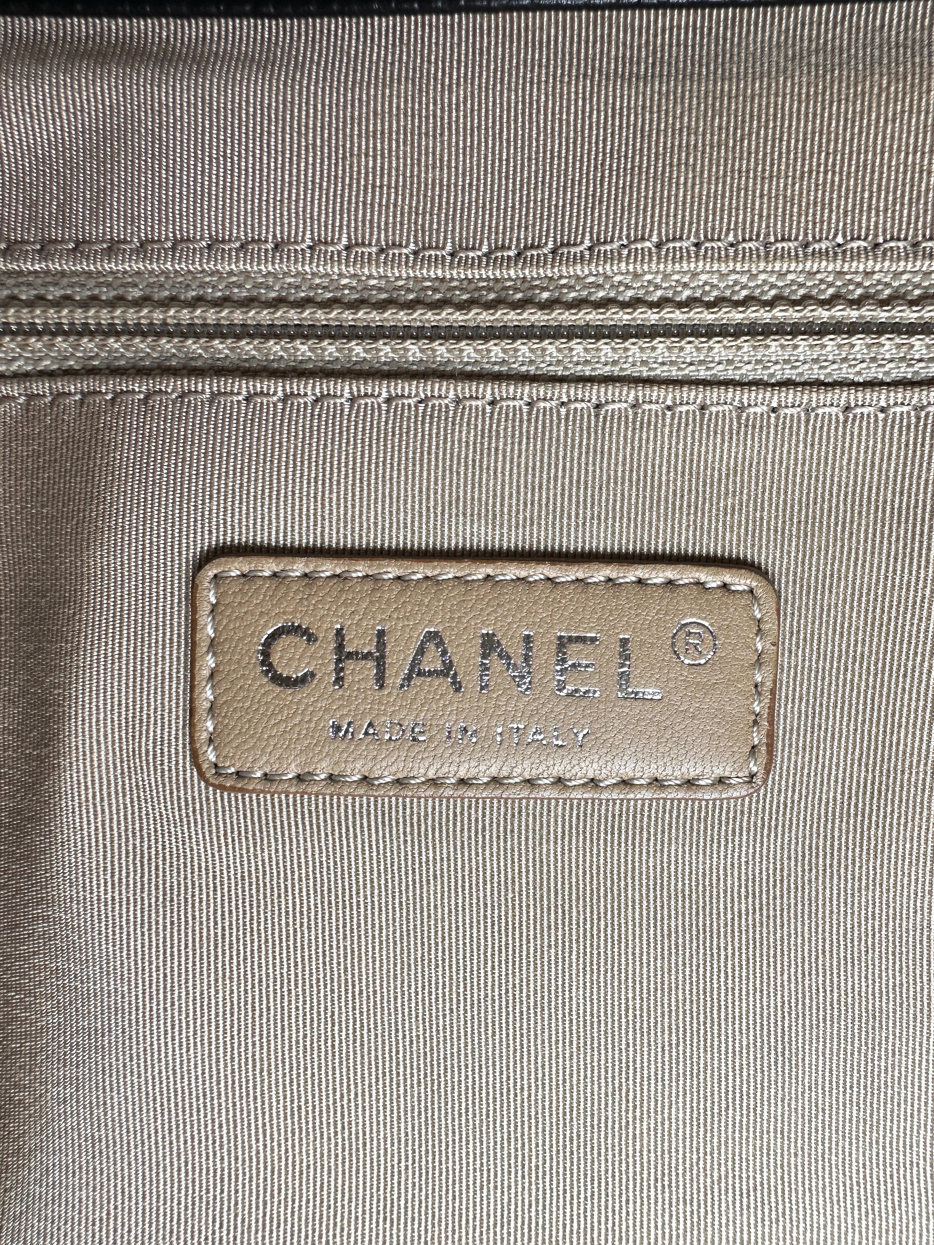 Chanel Timeless CC Black Caviar Leather Shopping Bag(15***39) CC2461