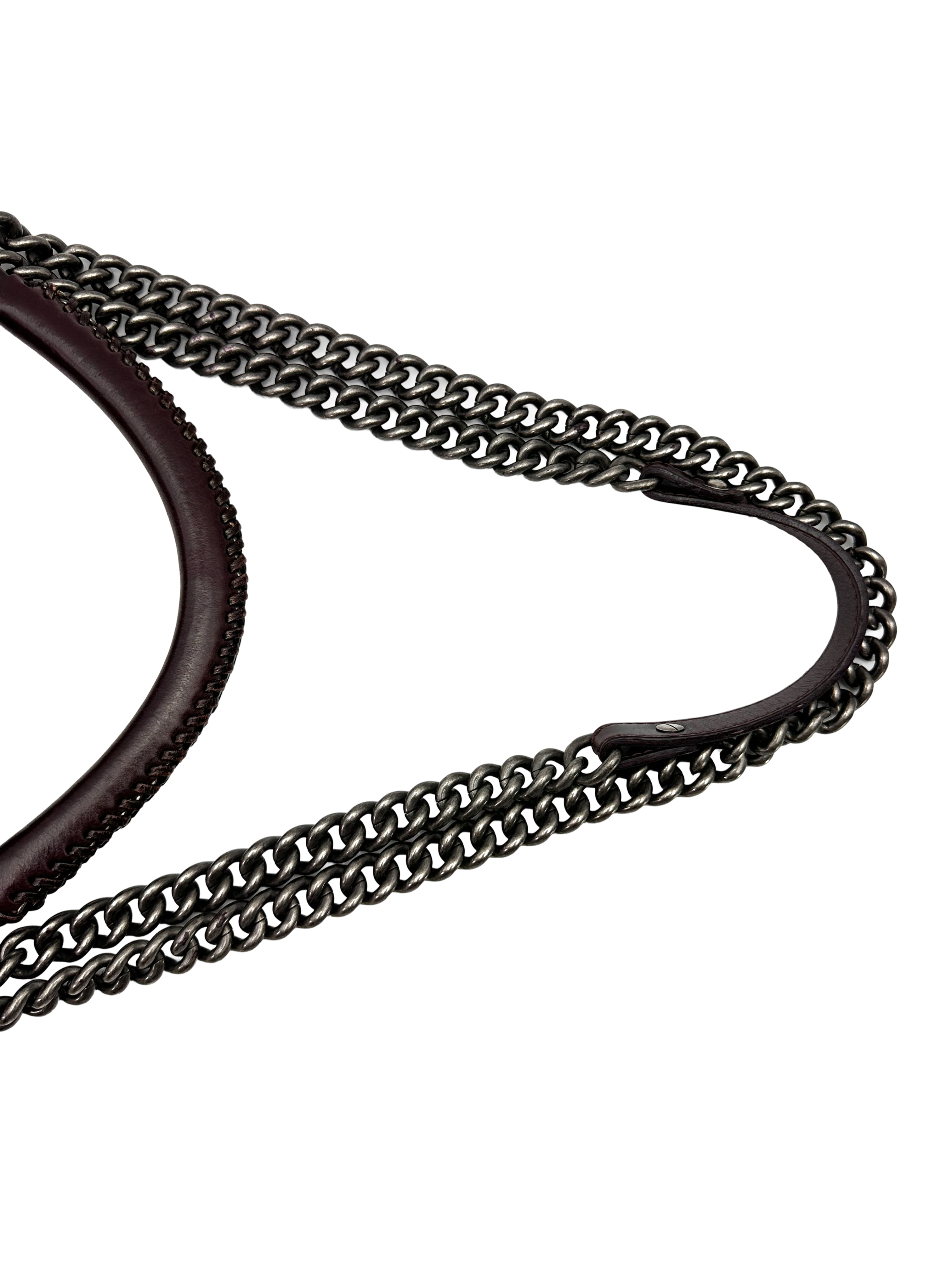 Chanel LeBoy Dark Red Quilted Leather Top Handle Flap Bag With Silver Buckle(21***16) CC2465