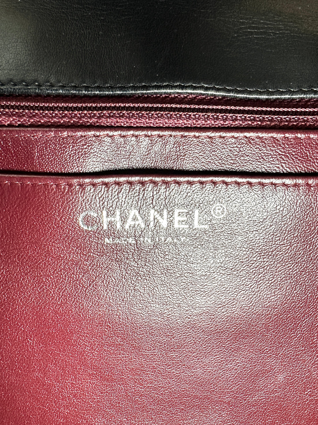 Chanel Classic Flap Black Quilted Leather Maxi Shoulder Bag With Silver Buckle(13***54) CC2466