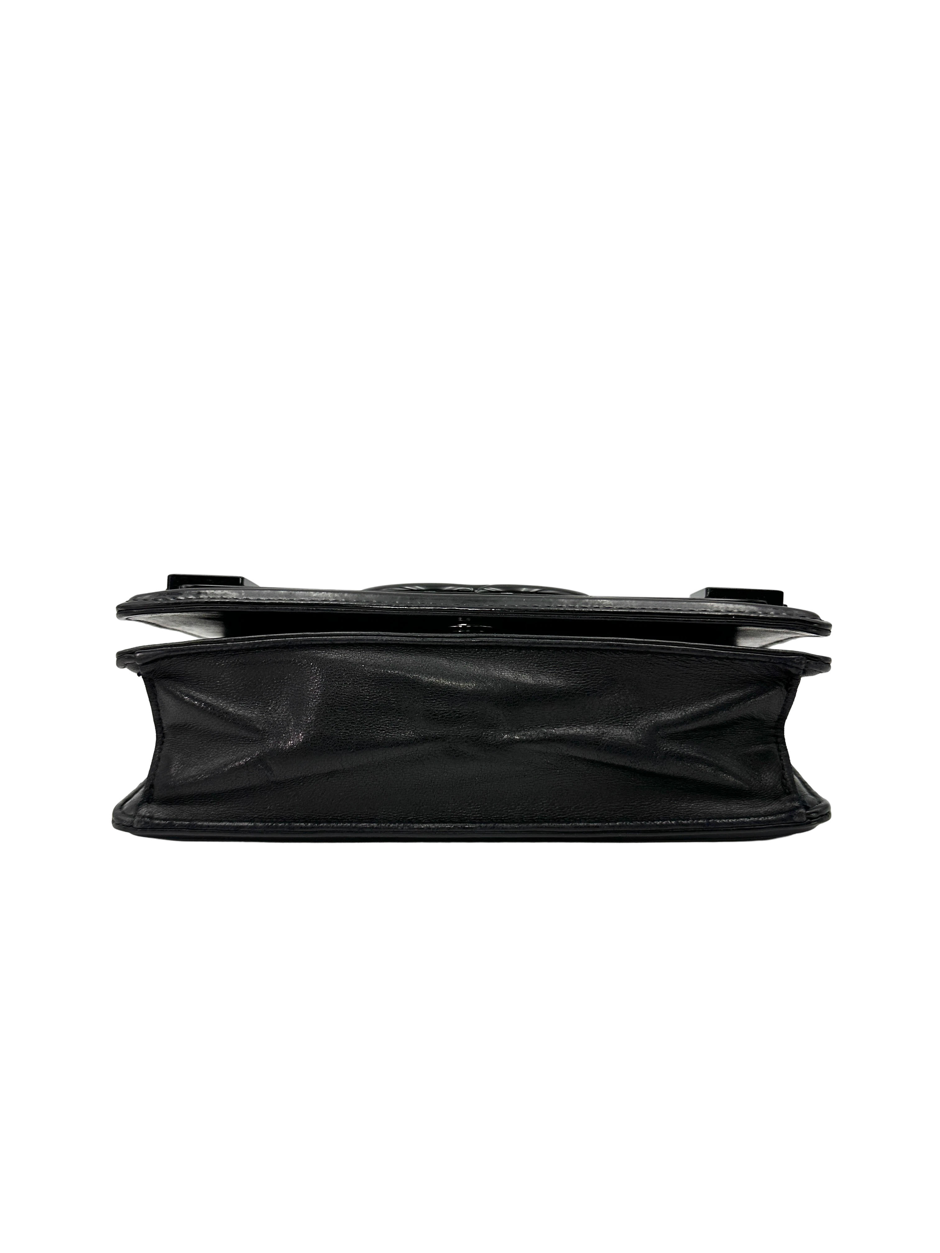 Chanel Black/White Boy Brick Stripe Flap Bag(19***27) CC2467