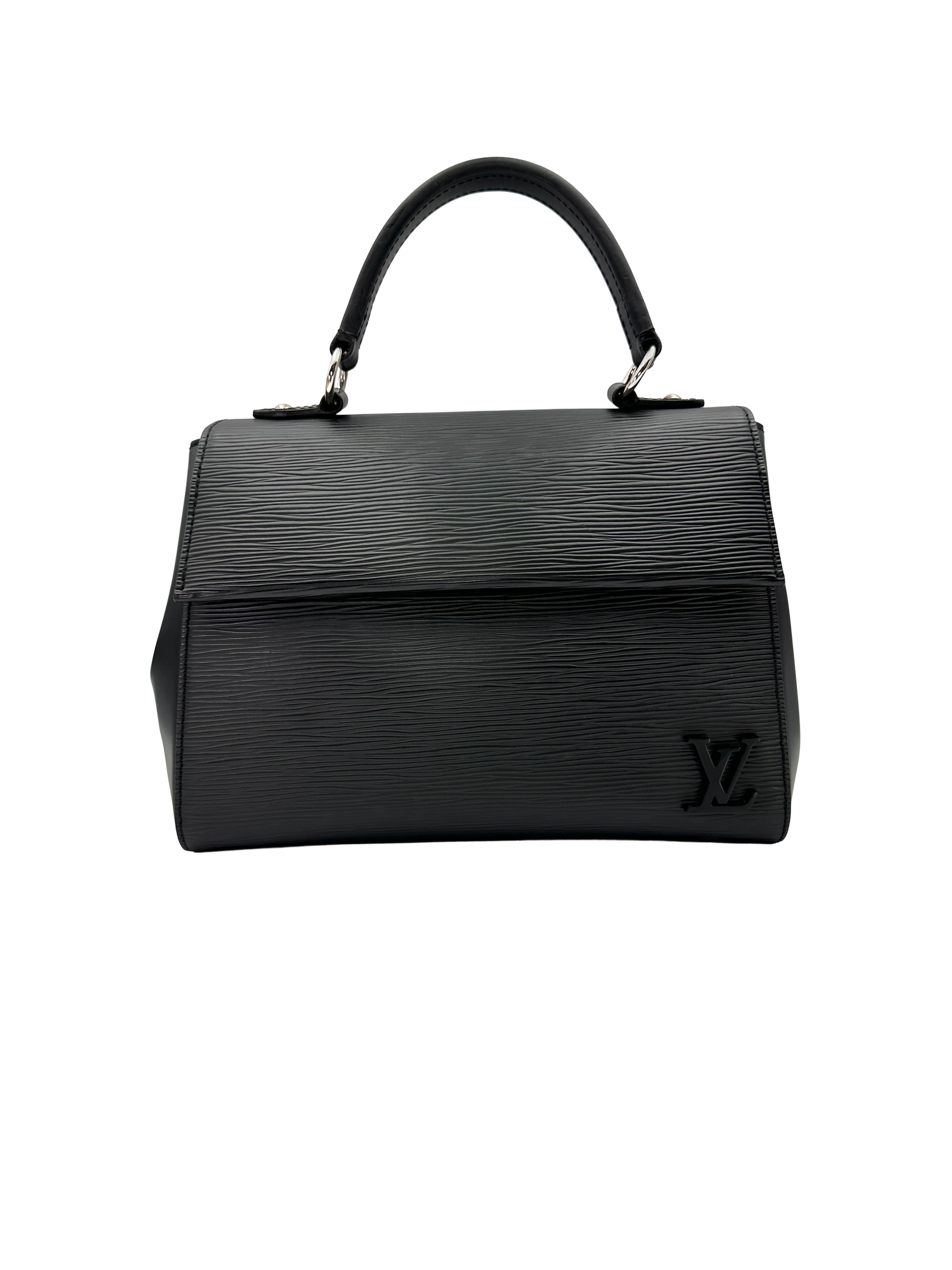 Louis Vuitton Cluny Black Epi Leather Handle Bag LV3238