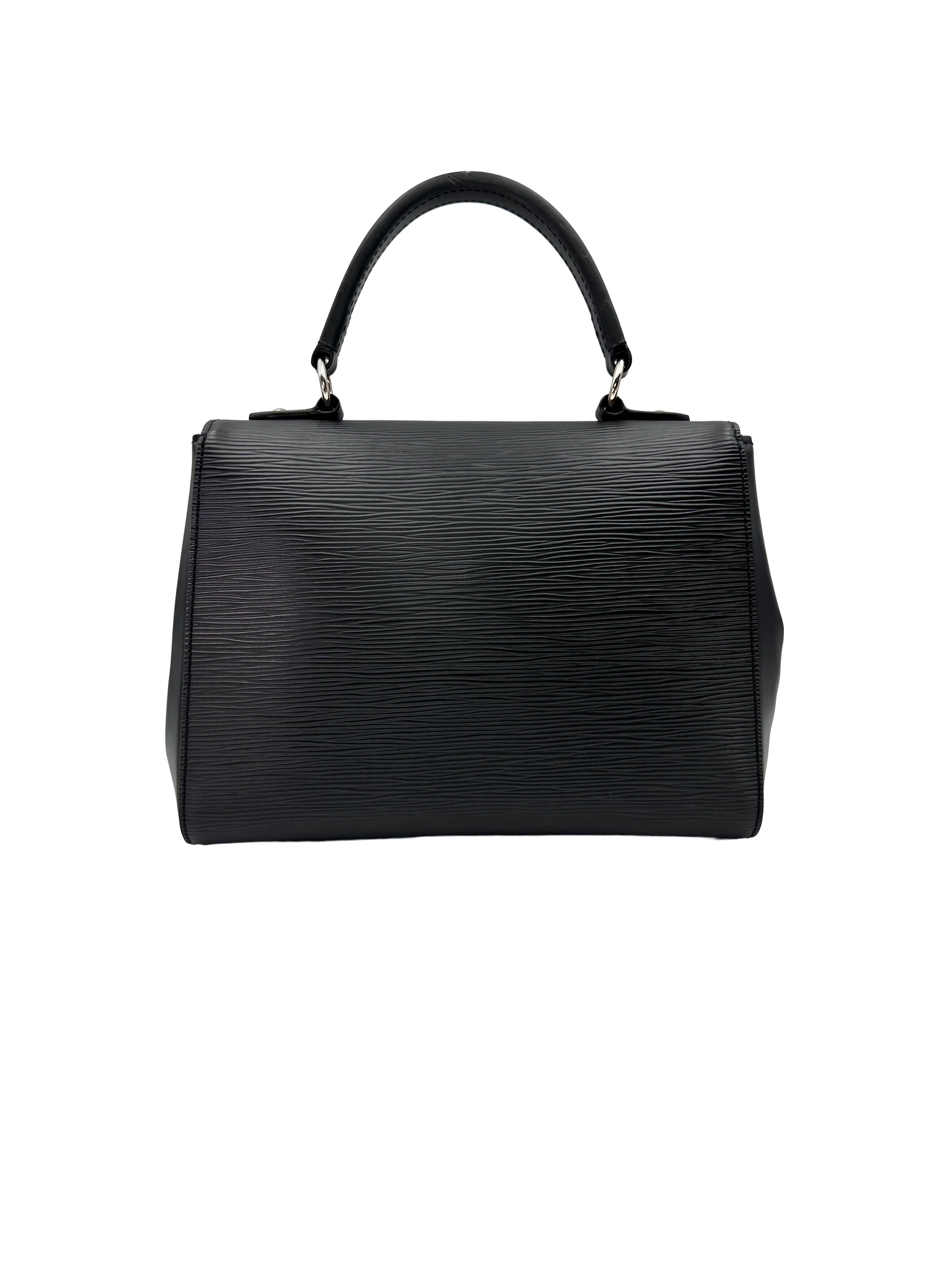 Louis Vuitton Cluny Black Epi Leather Handle Bag LV3238