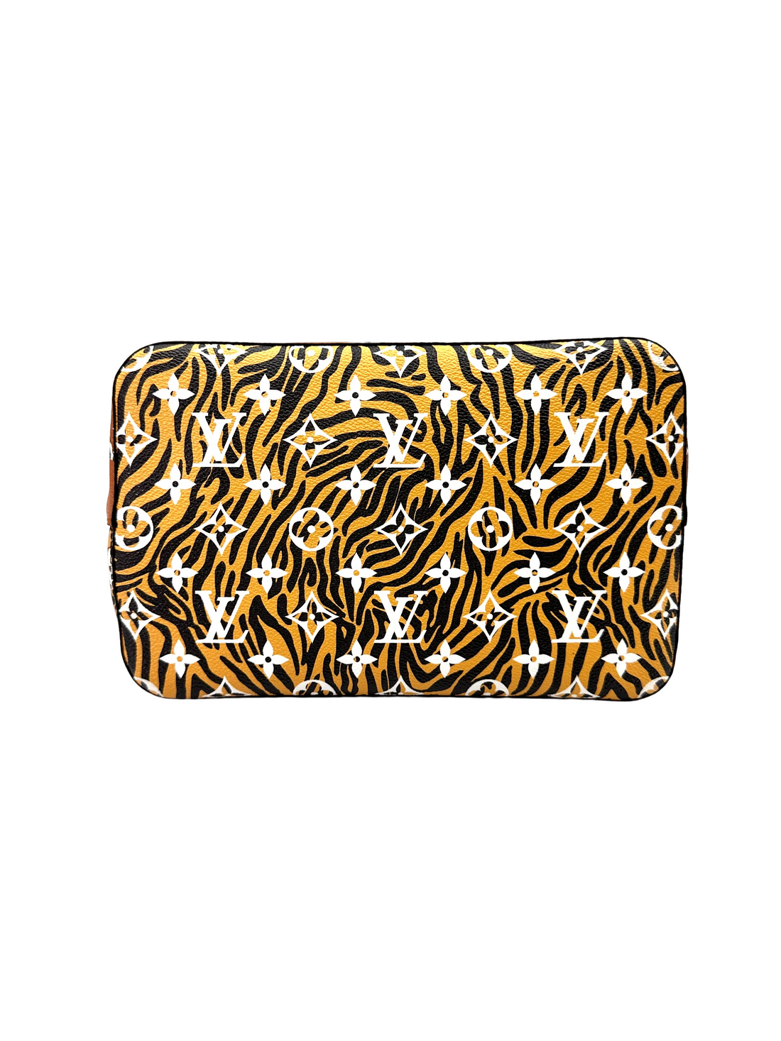 Louis Vuitton Neonoe Orange/Caramel Monogram Jungle Bucket Bag LV3244