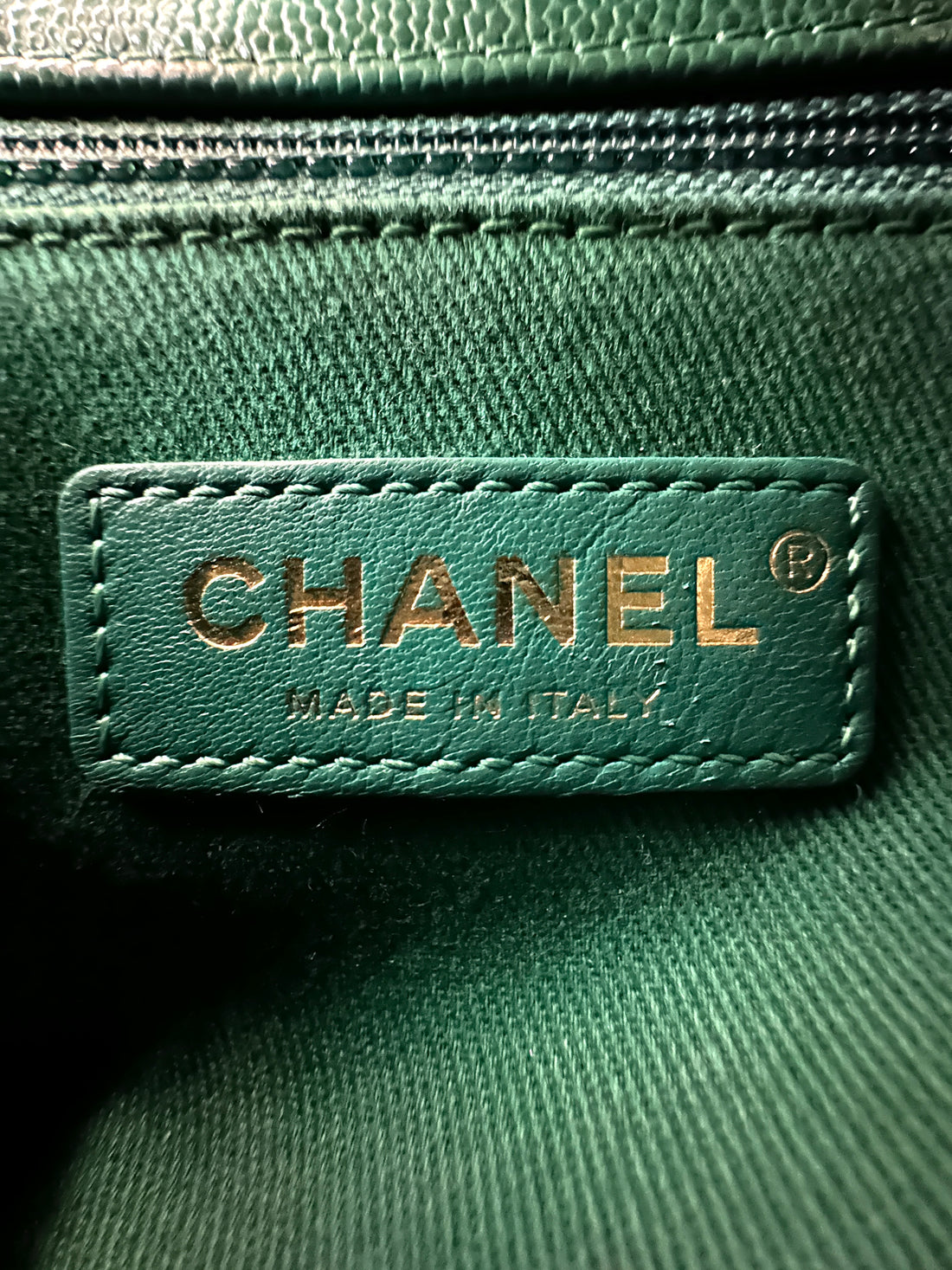 Chanel CoCo Handle Green Quilted Leather Small Size Shoulder Bag(28***10) CC2470