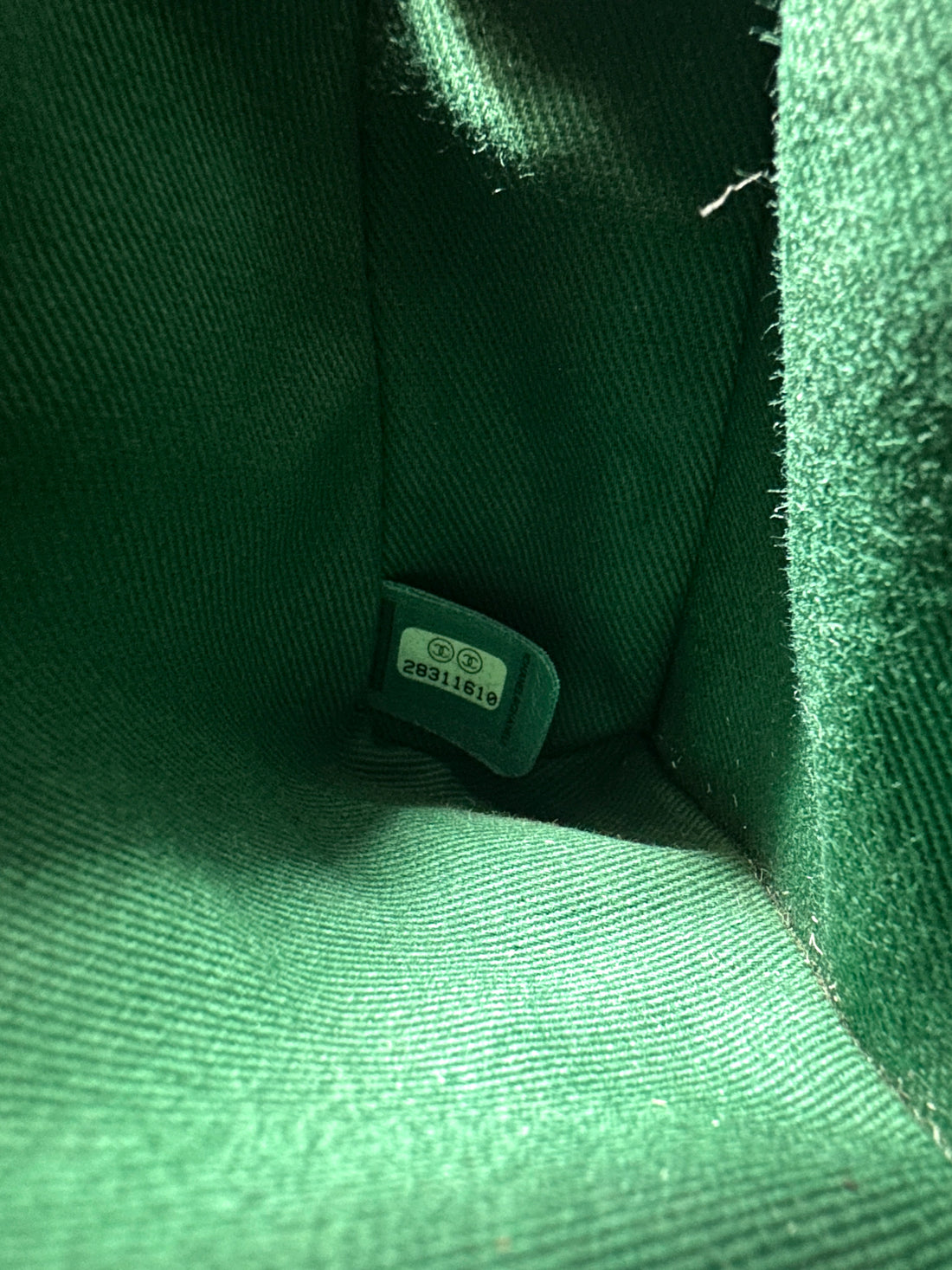 Chanel CoCo Handle Green Quilted Leather Small Size Shoulder Bag(28***10) CC2470