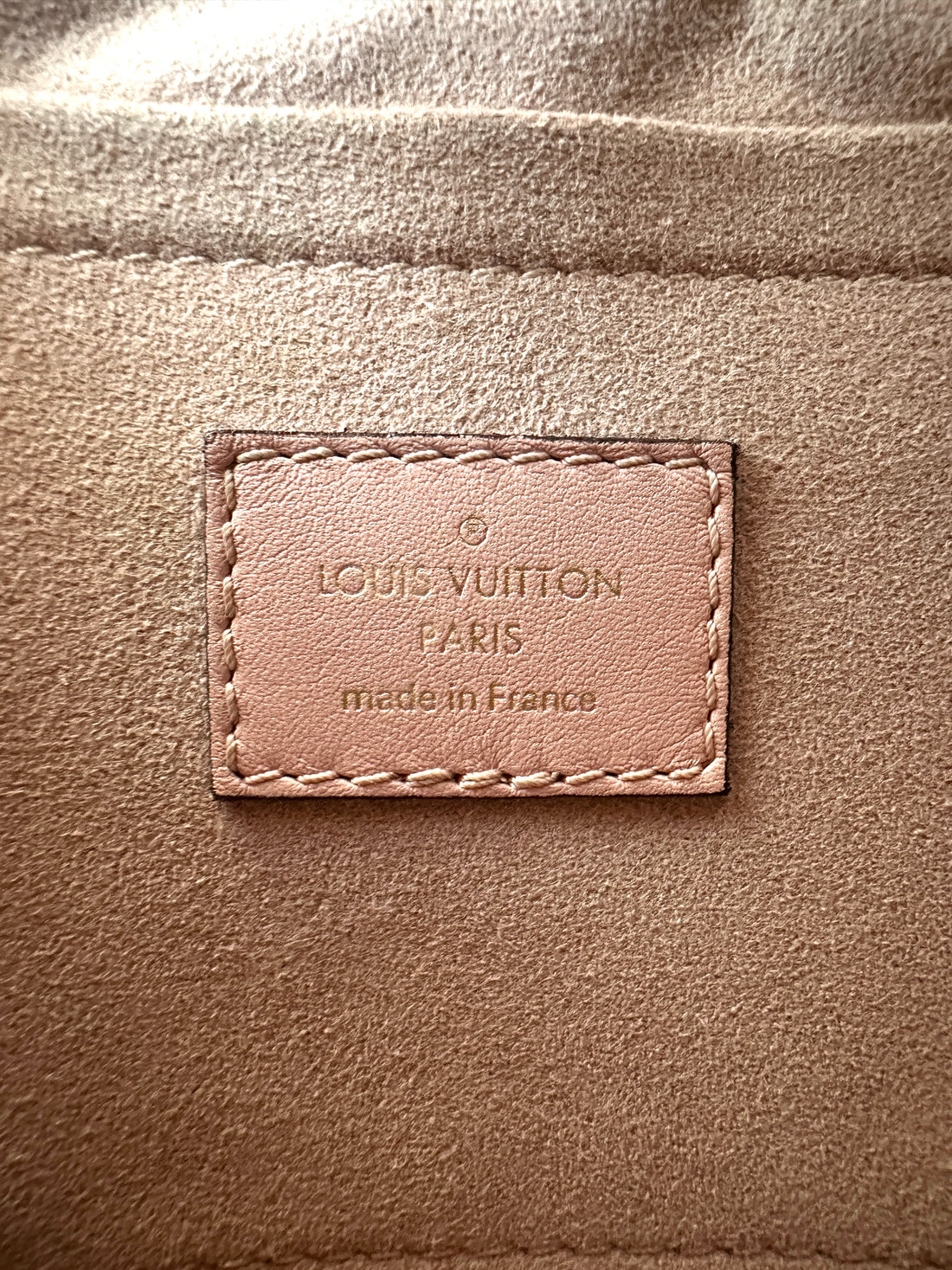 Louis Vuitton Locky BB Monogram Canvas & Pink Leather Handle Bag LV3243