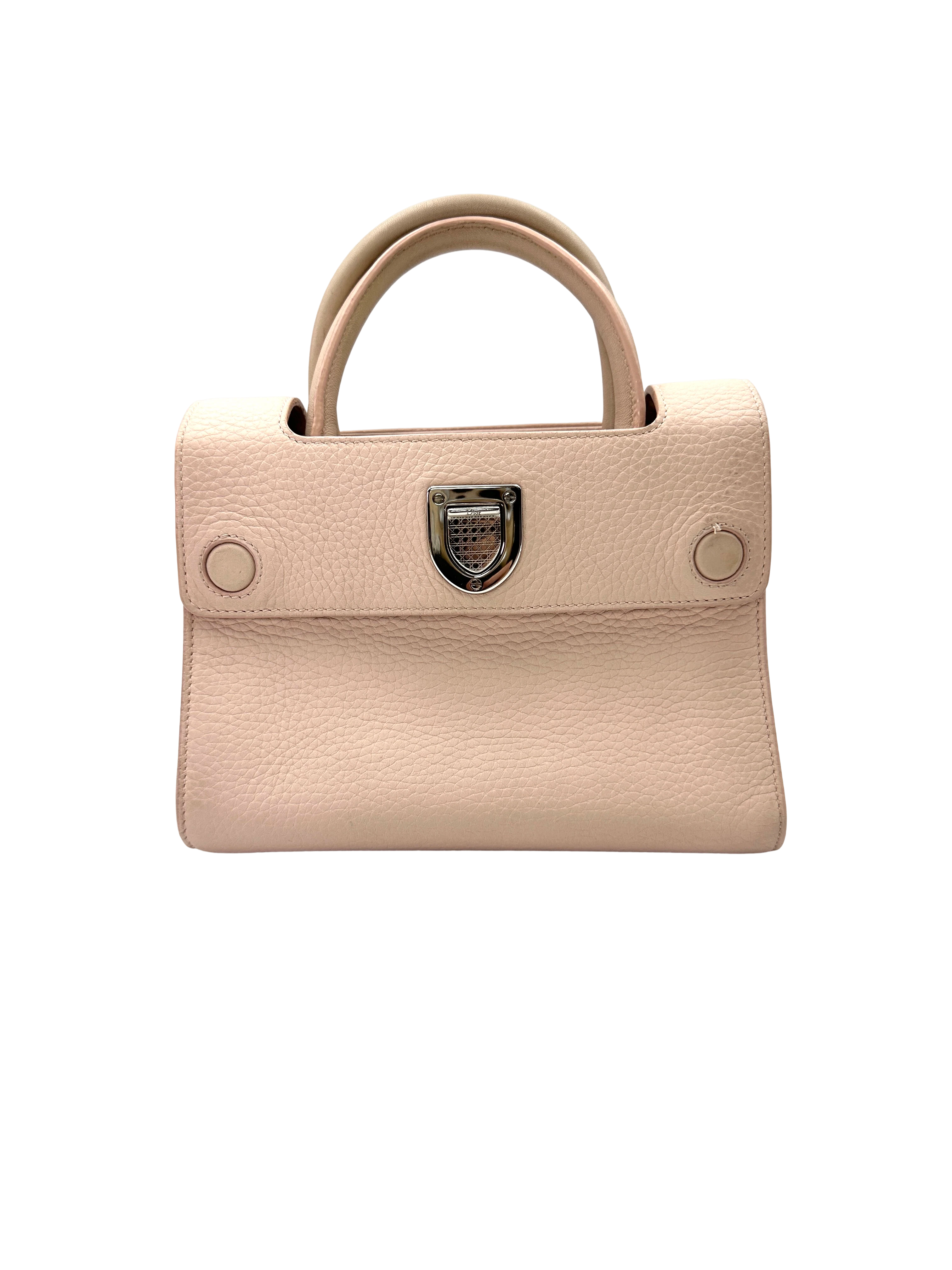 Christian Dior Diorever Pink Leather Handle Bag DR885