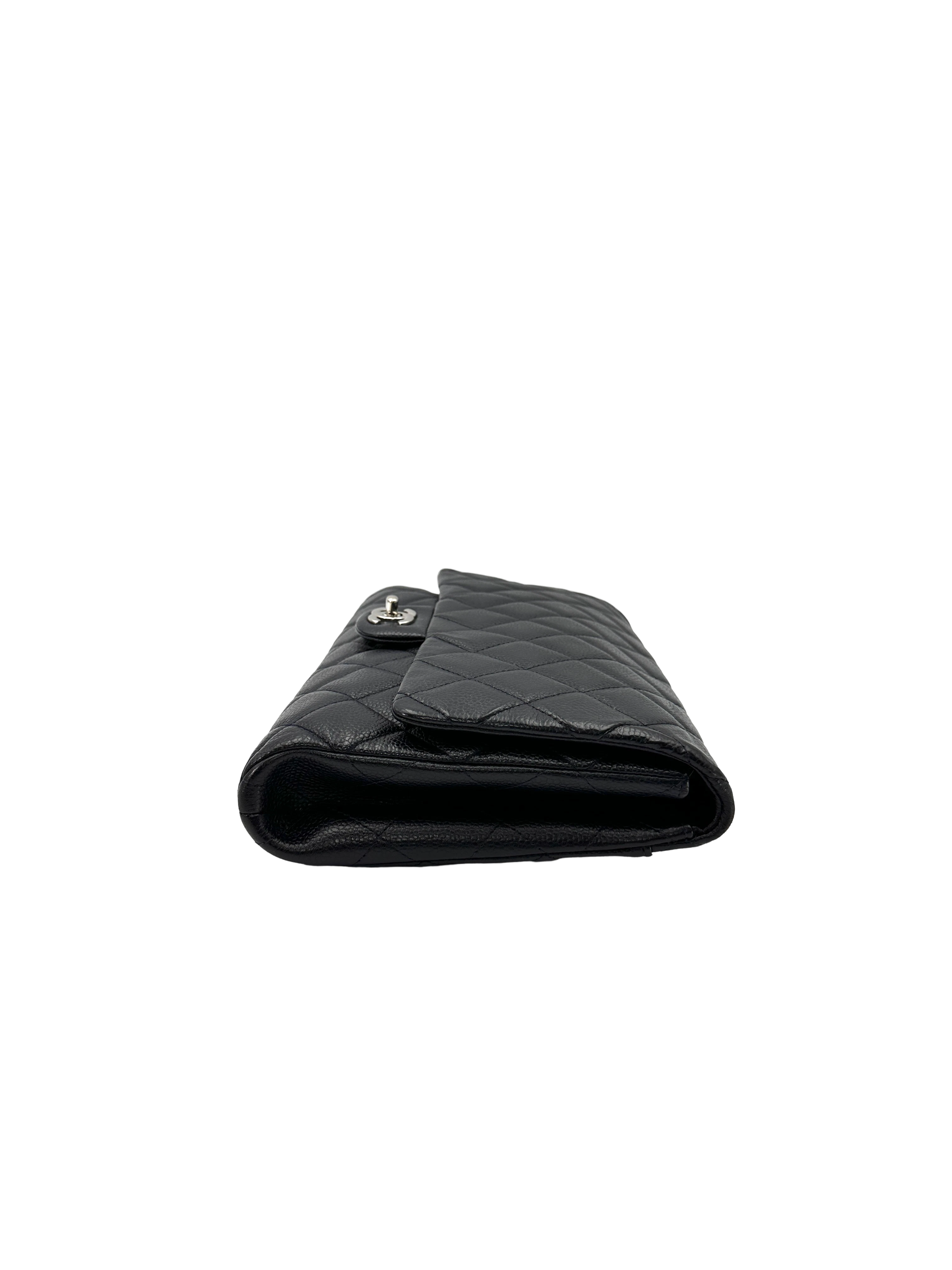 Chanel Classic Navy Quilted Leather Shoulder Bag CC2475
