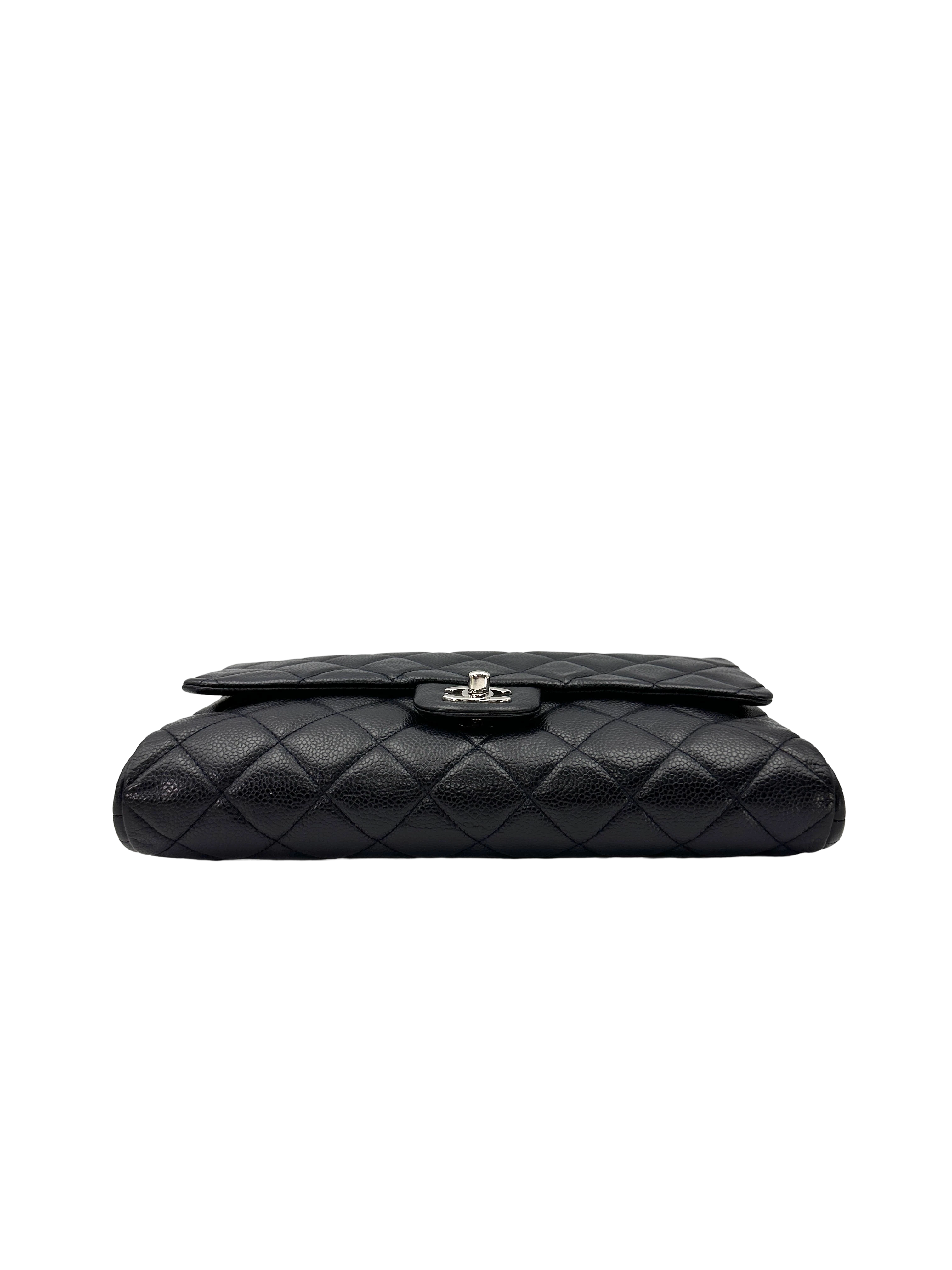 Chanel Classic Navy Quilted Leather Shoulder Bag CC2475