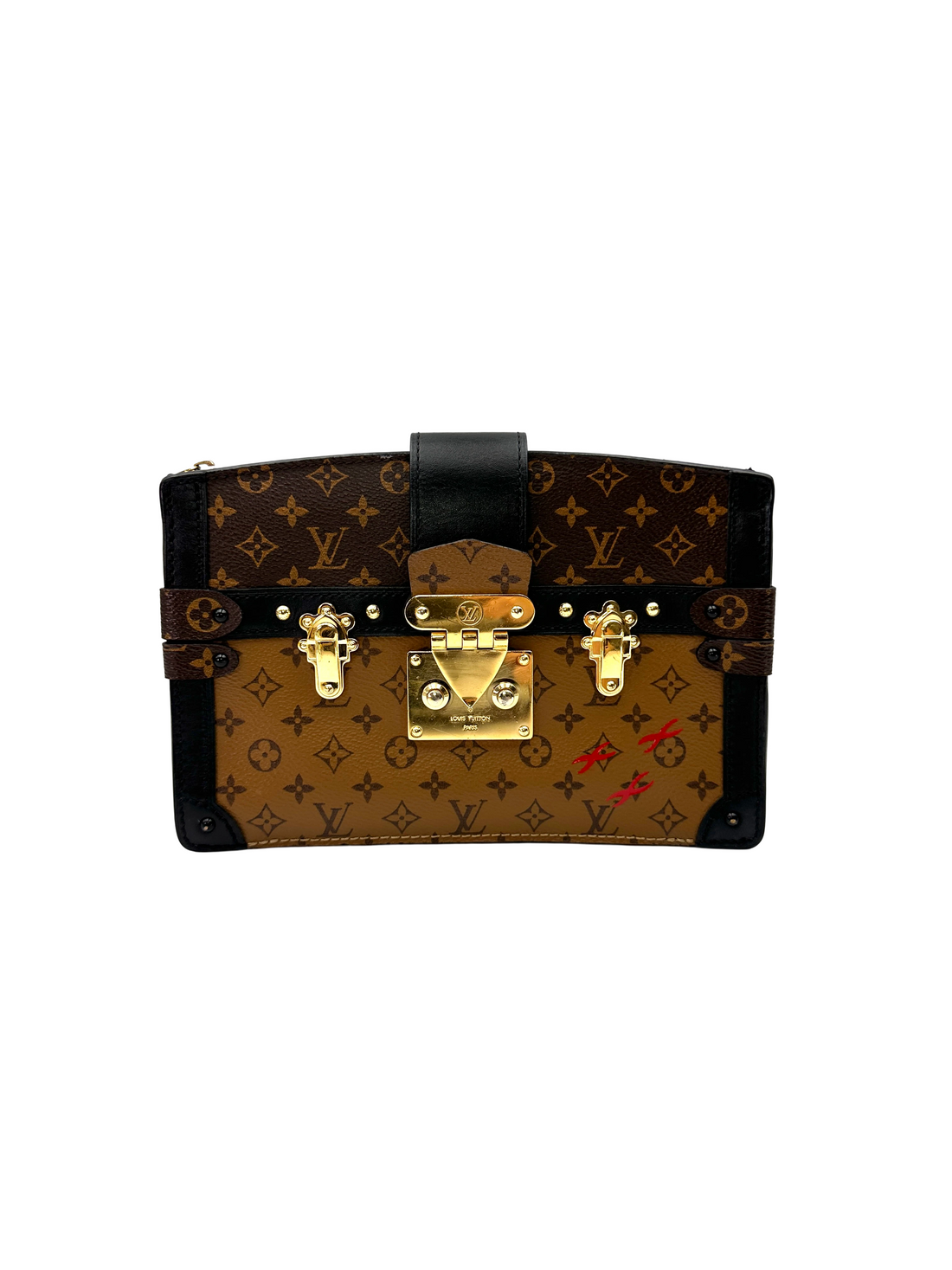Louis Vuitton Trunk Clutch Monogram Canvas Bag LV3246