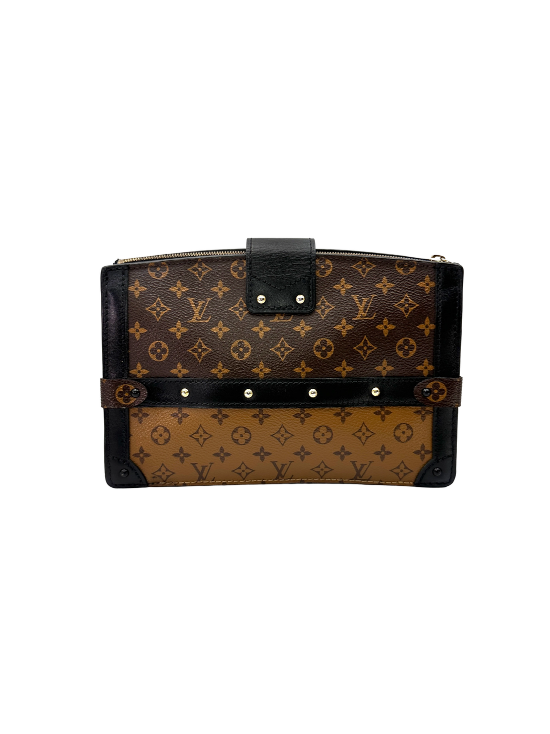 Louis Vuitton Trunk Clutch Monogram Canvas Bag LV3246