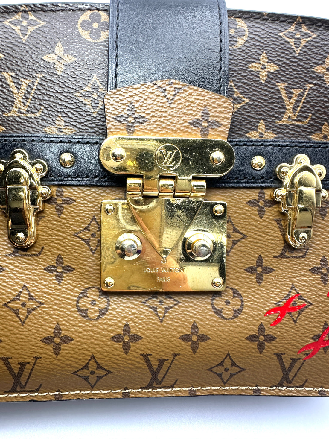 Louis Vuitton Trunk Clutch Monogram Canvas Bag LV3246