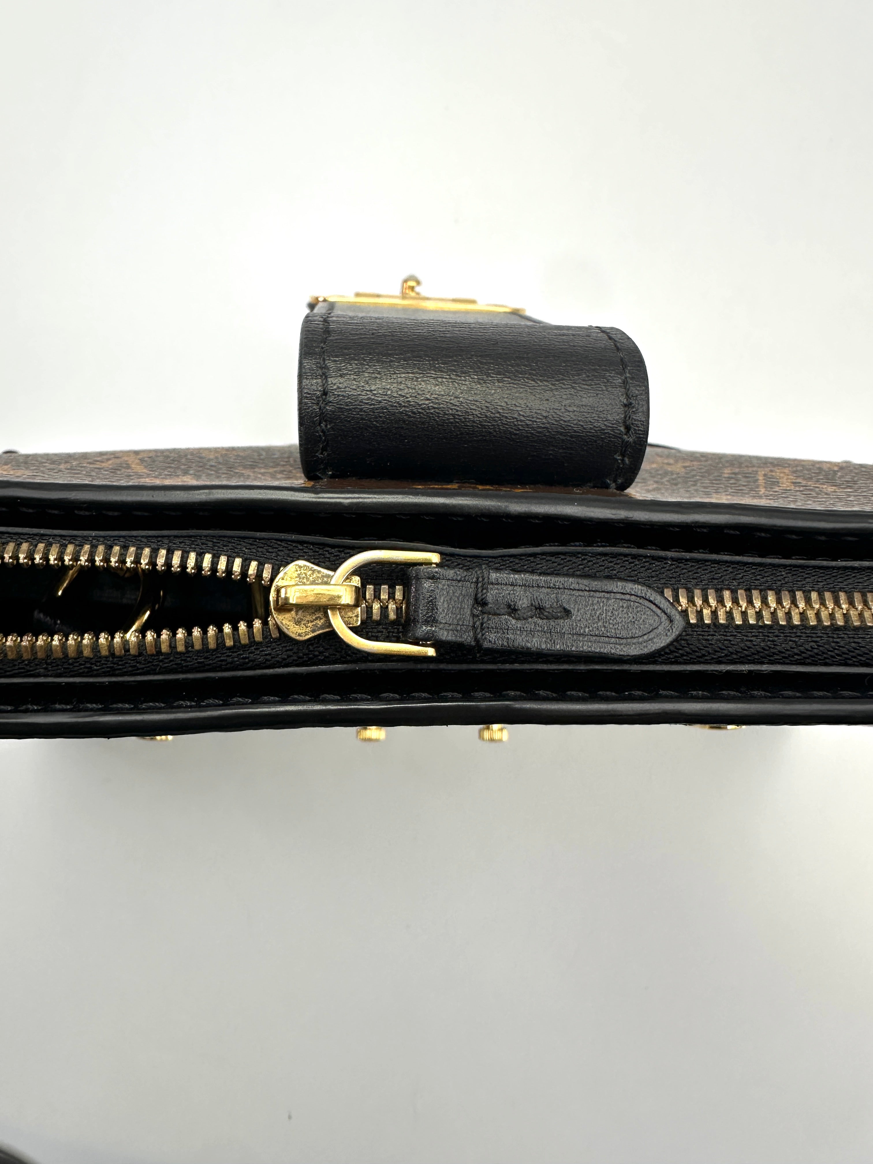 Louis Vuitton Trunk Clutch Monogram Canvas Bag LV3246