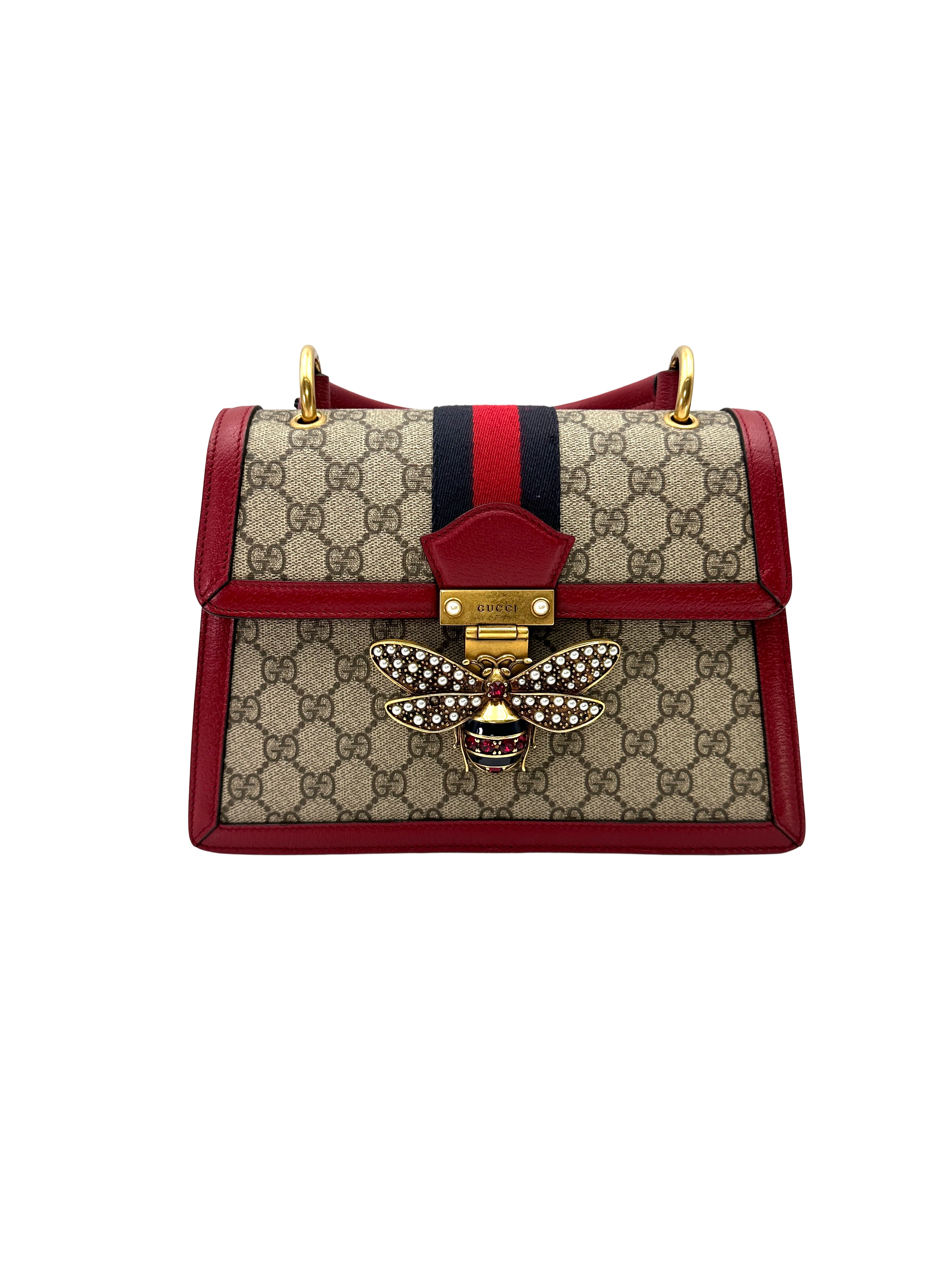 Gucci Queen Margaret GG Supreme Canvas Top Handle Bag GG1379