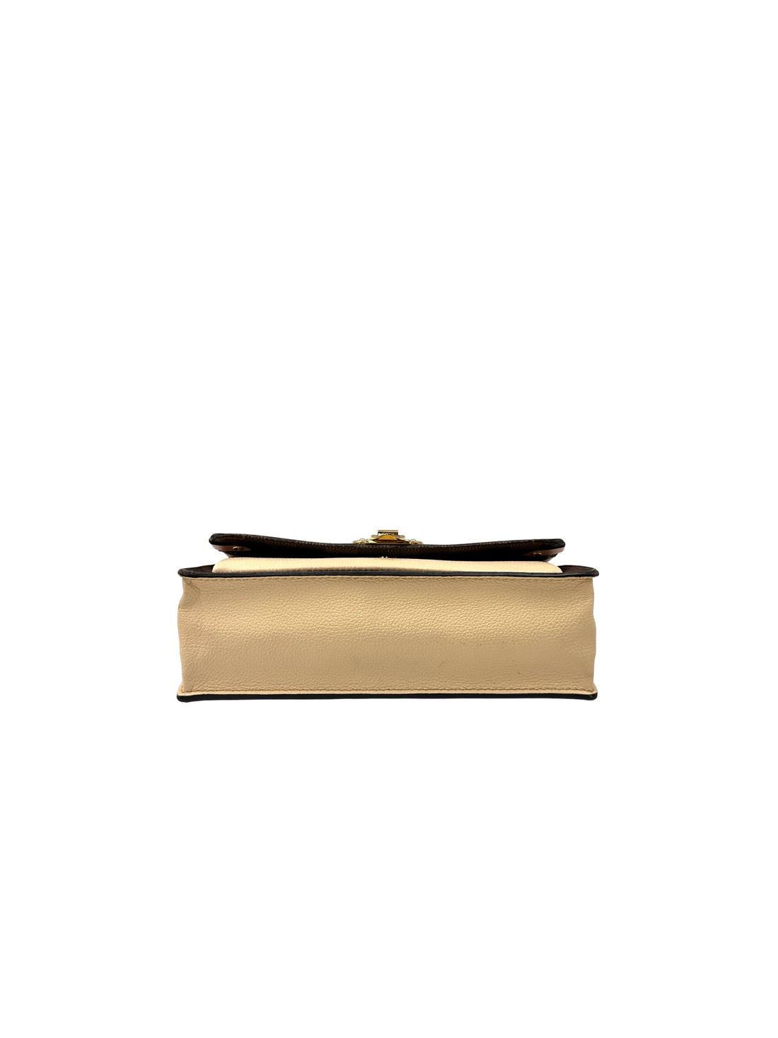Louis Vuitton Vivan Monogram Canvas & Beige Leather Shoulder Bag LV3248
