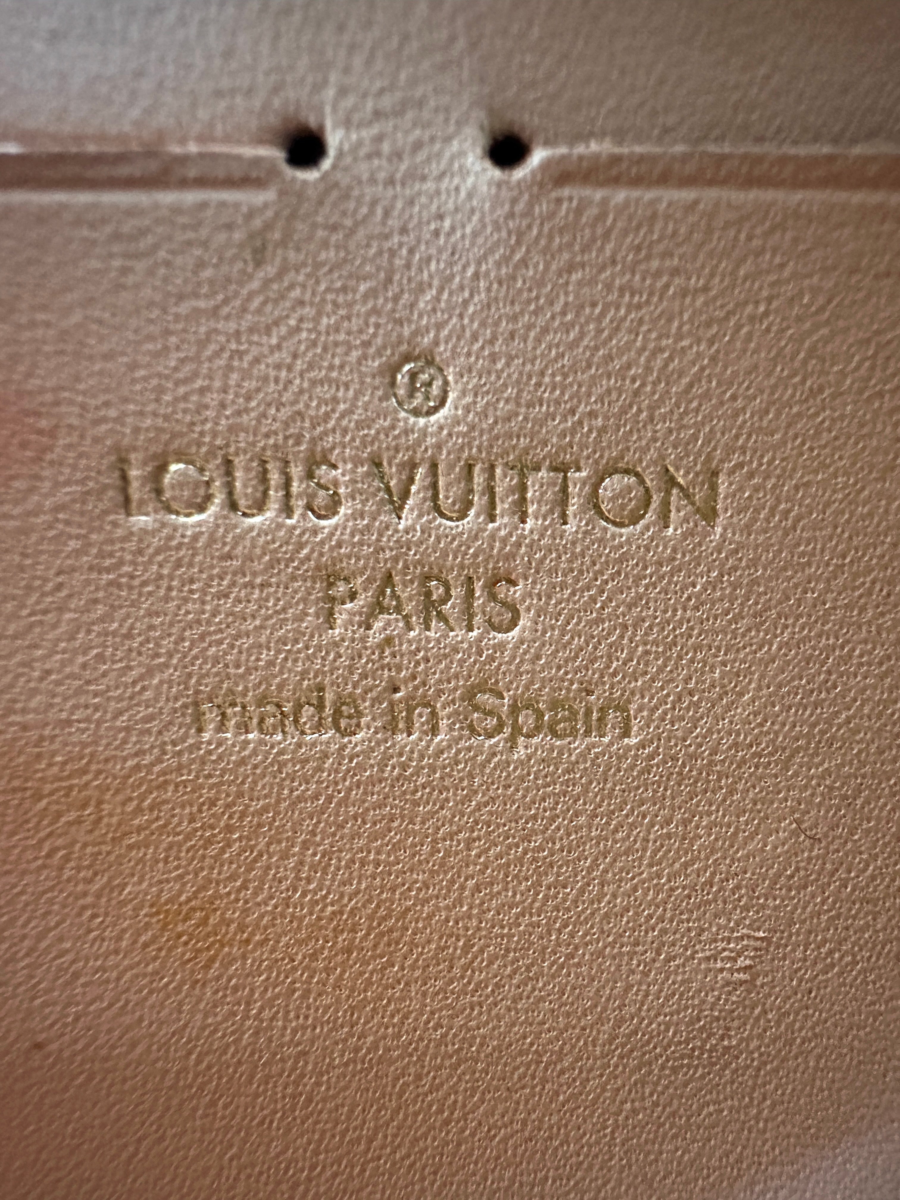 Louis Vuitton Vivan Monogram Canvas & Beige Leather Shoulder Bag LV3248