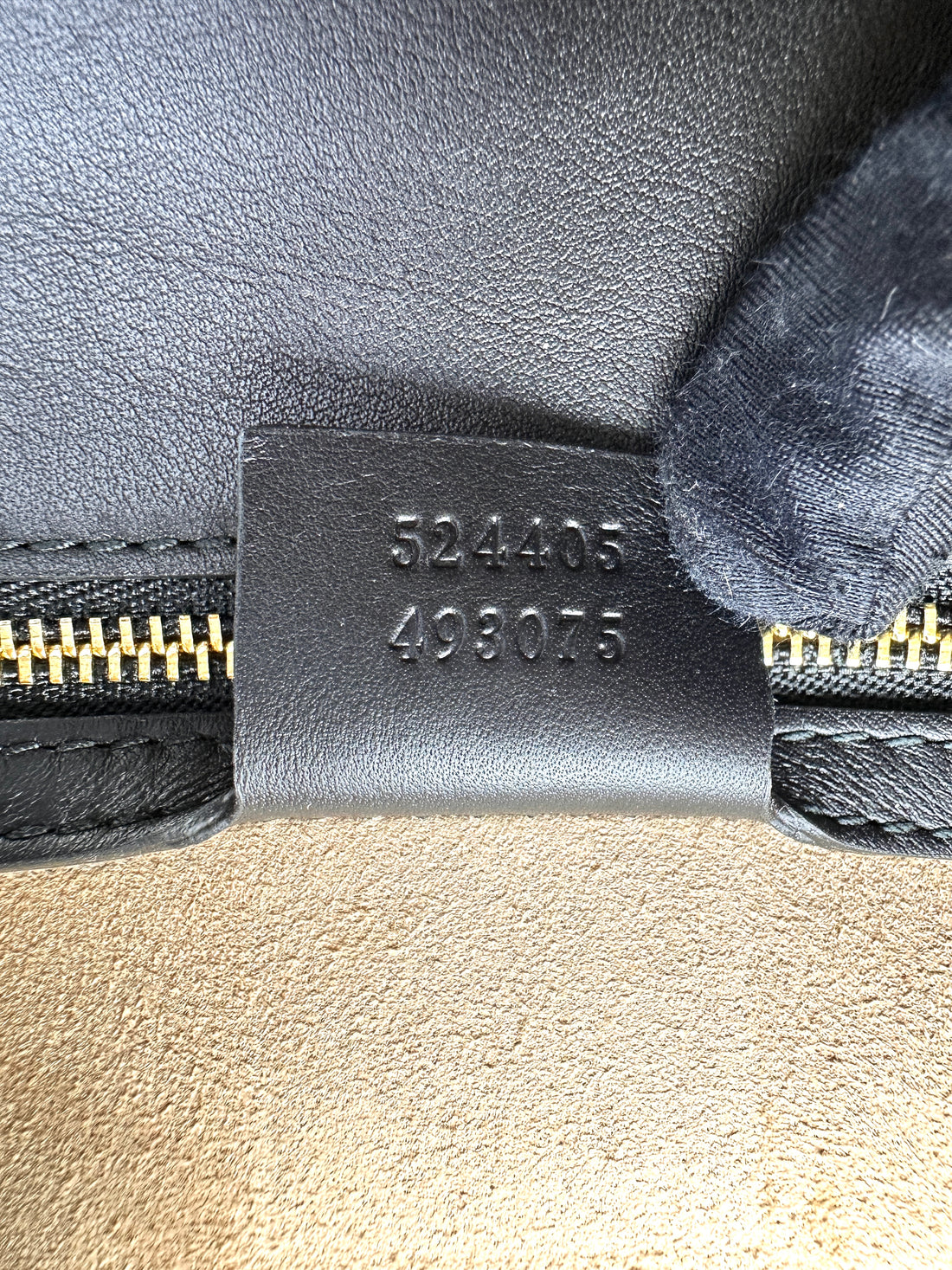 Gucci Sylvie Brown Velvet Shoulder Bag GG1377