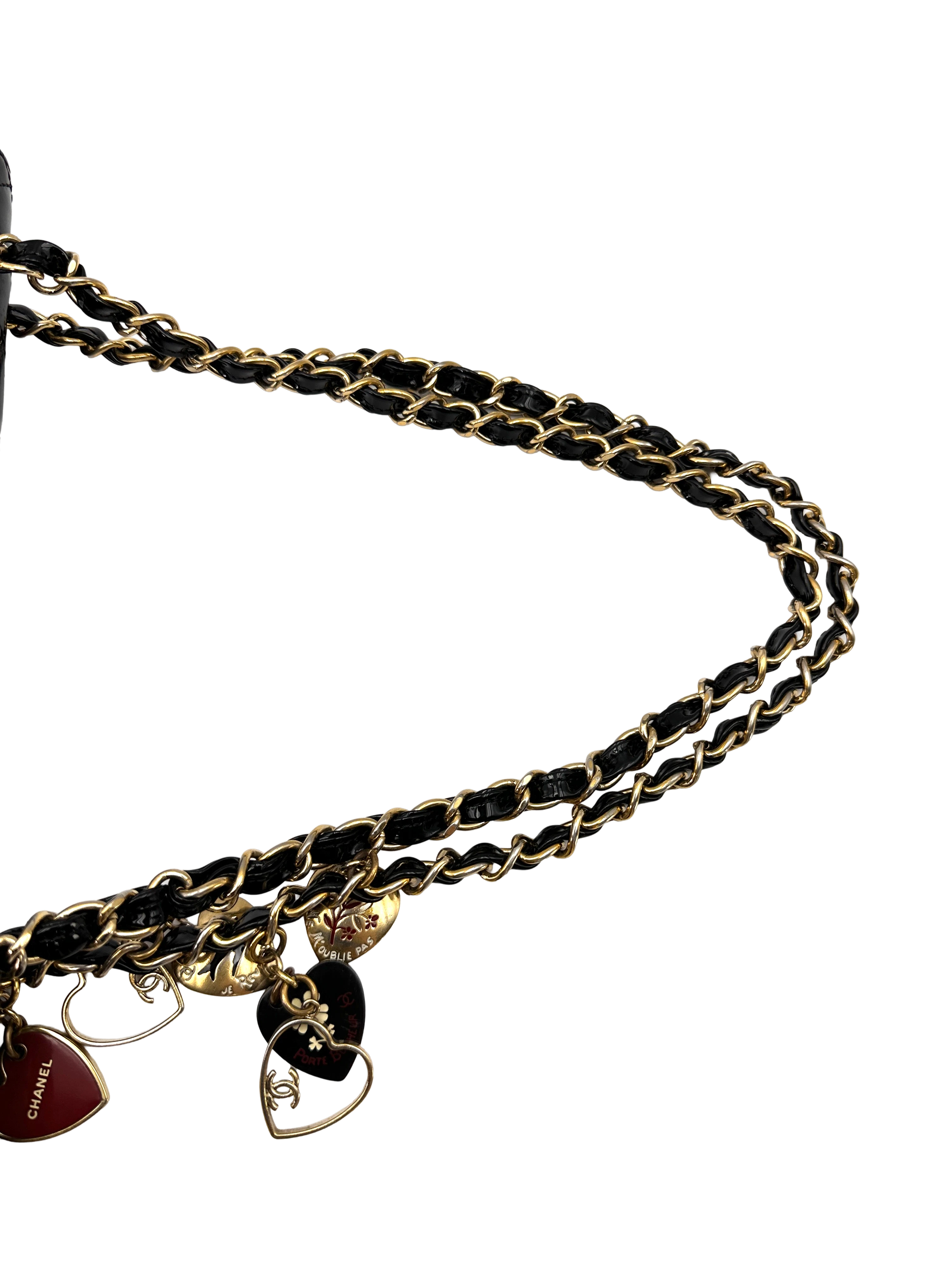Chanel Classic Flap Black Quilted Leather Shoulder Bag With Gold Buckle(13***18) CC2490