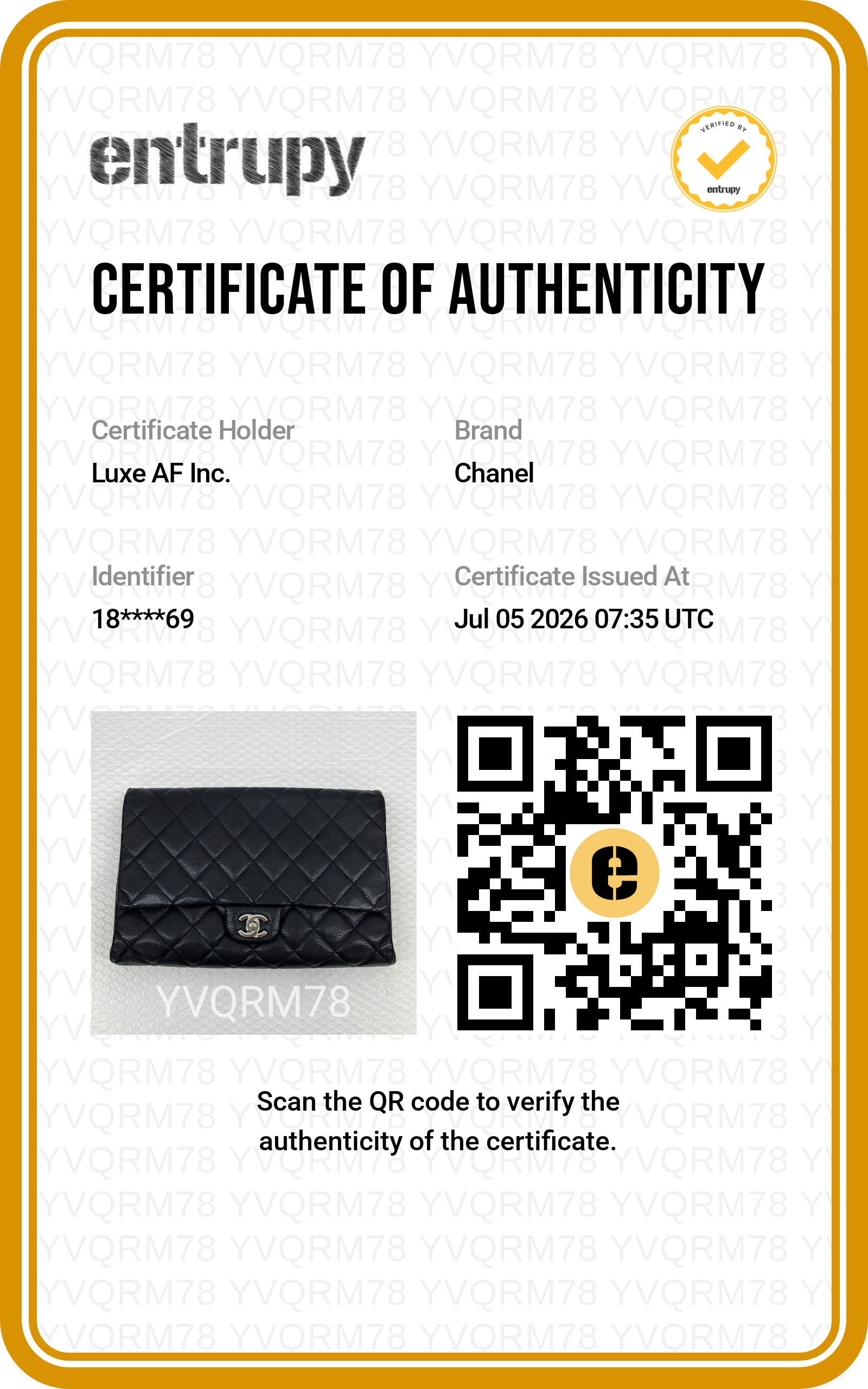 Chanel Classic Navy Quilted Leather Shoulder Bag CC2475