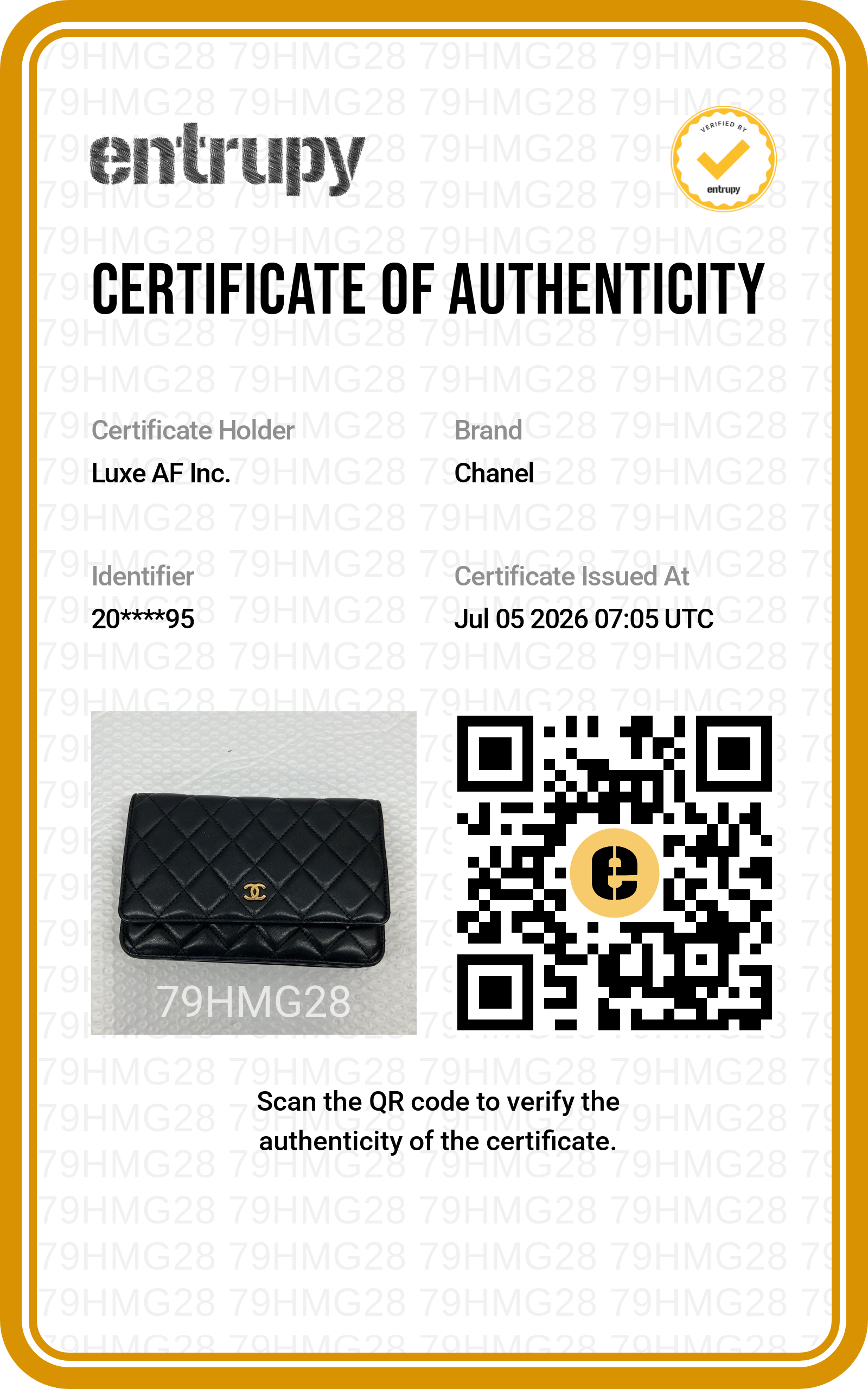 Chanel Black Quilted Lambskin Wallet On Chain(20***95) CC2471