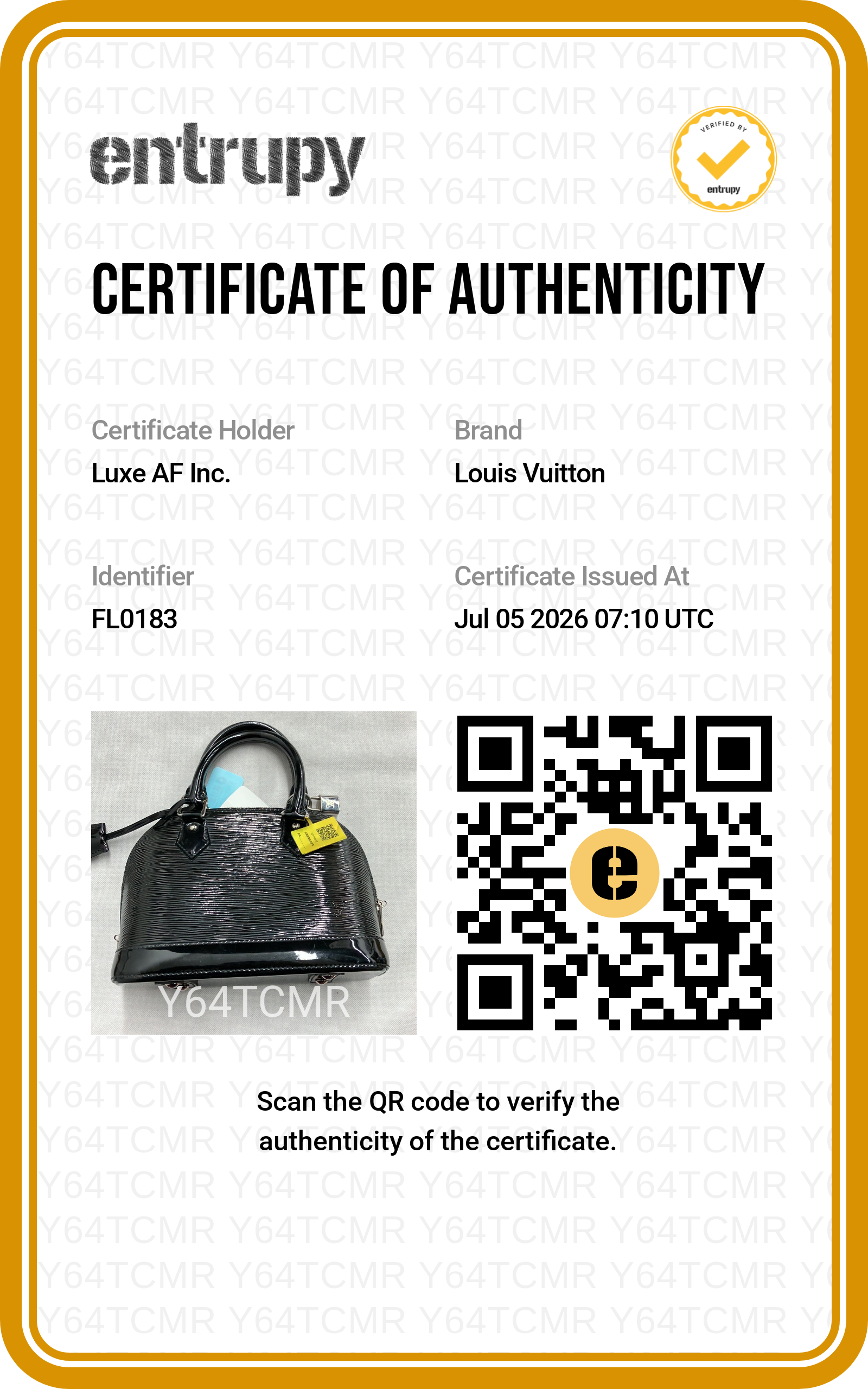 Louis Vuitton Alma Black Epi Leather Handle Bag LV3249