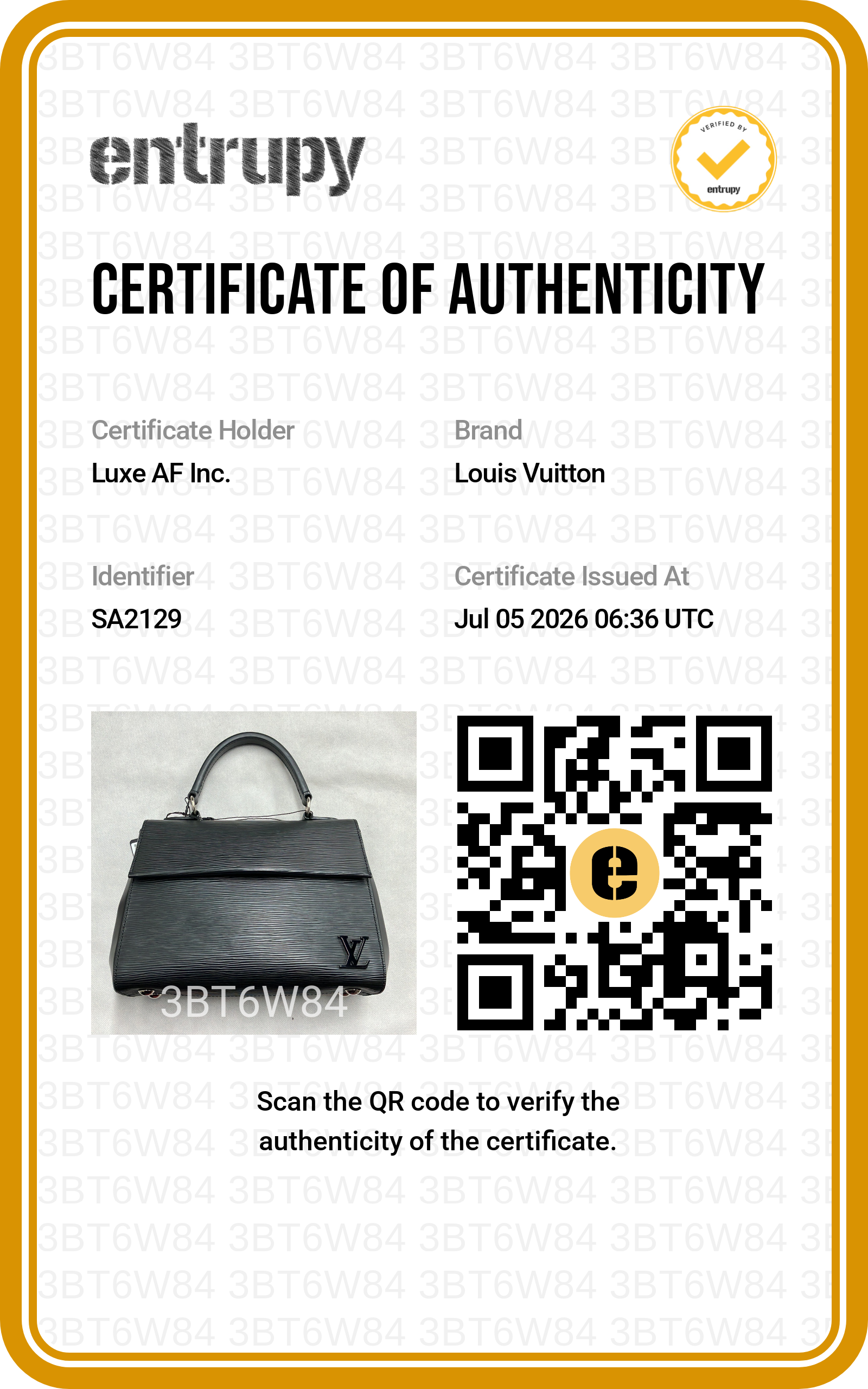 Louis Vuitton Cluny Black Epi Leather Handle Bag LV3238