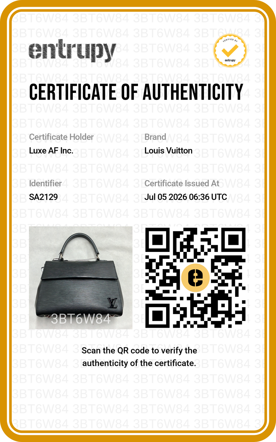 Louis Vuitton Cluny Black Epi Leather Handle Bag LV3238
