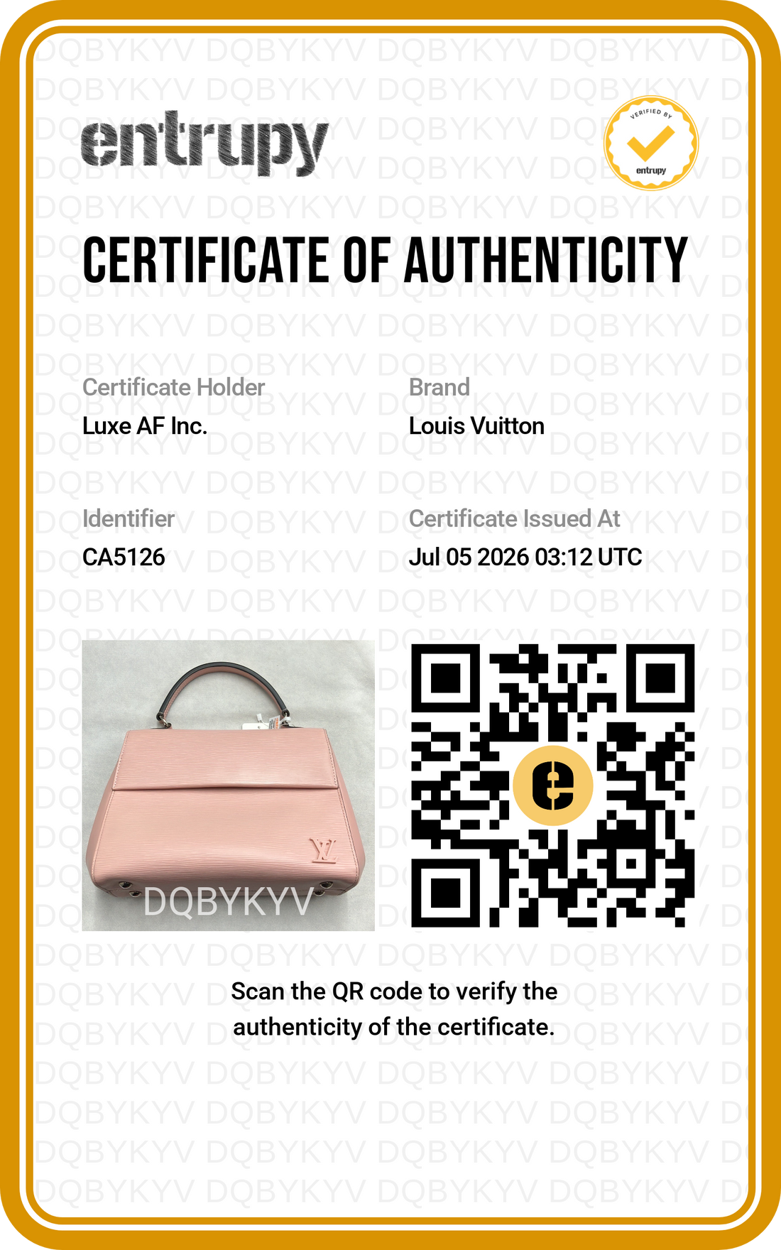 Louis Vuitton Cluny BB Pink Epi Leather Handle Bag LV3233
