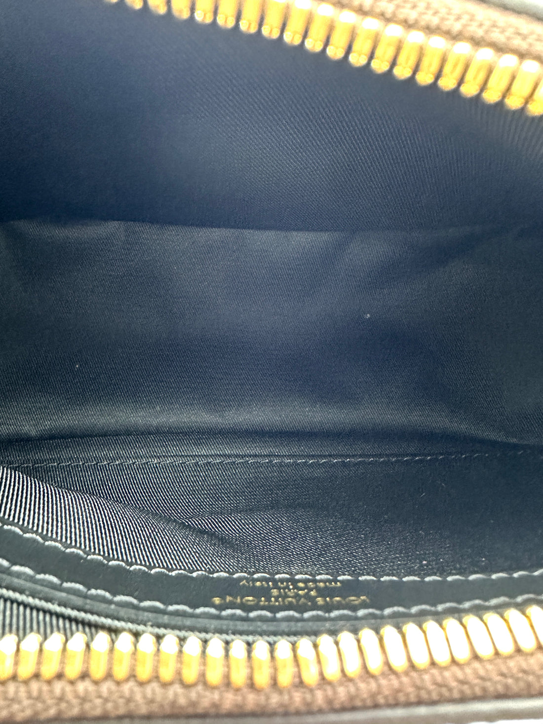 Louis Vuitton Bunlogne Monogram Canvas Shoulder Bag With Black Cowhide Leather Trim LVS