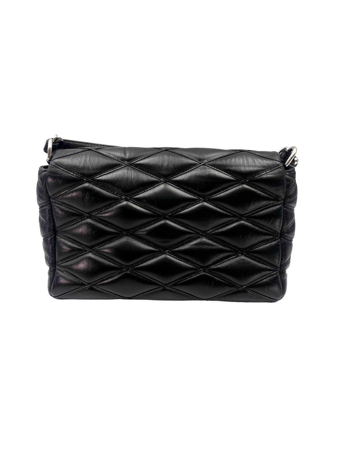 Louis Vuitton GO-14 Black Malletage Leather Shoulder Bag LV3254