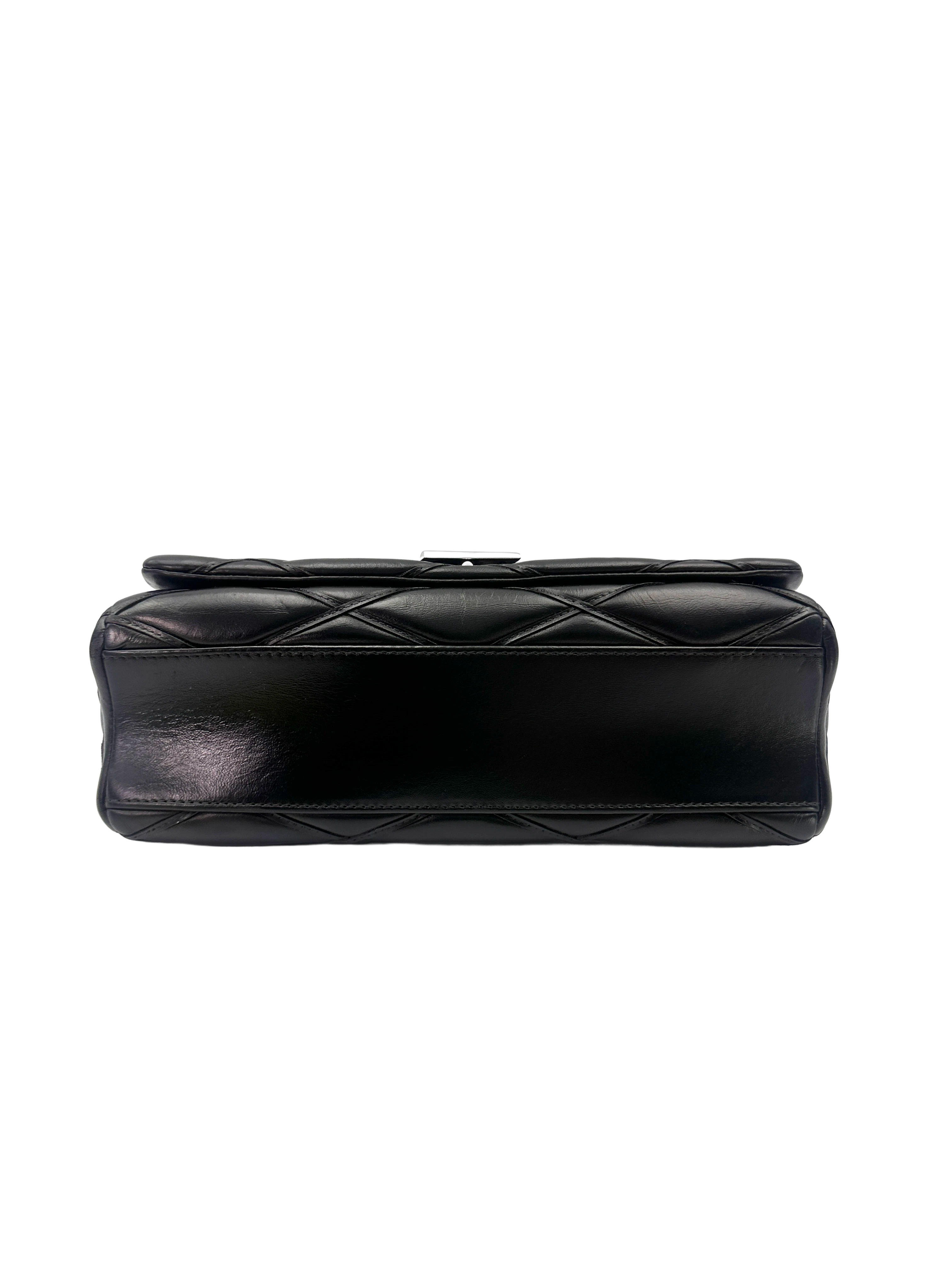 Louis Vuitton GO-14 Black Malletage Leather Shoulder Bag LV3254