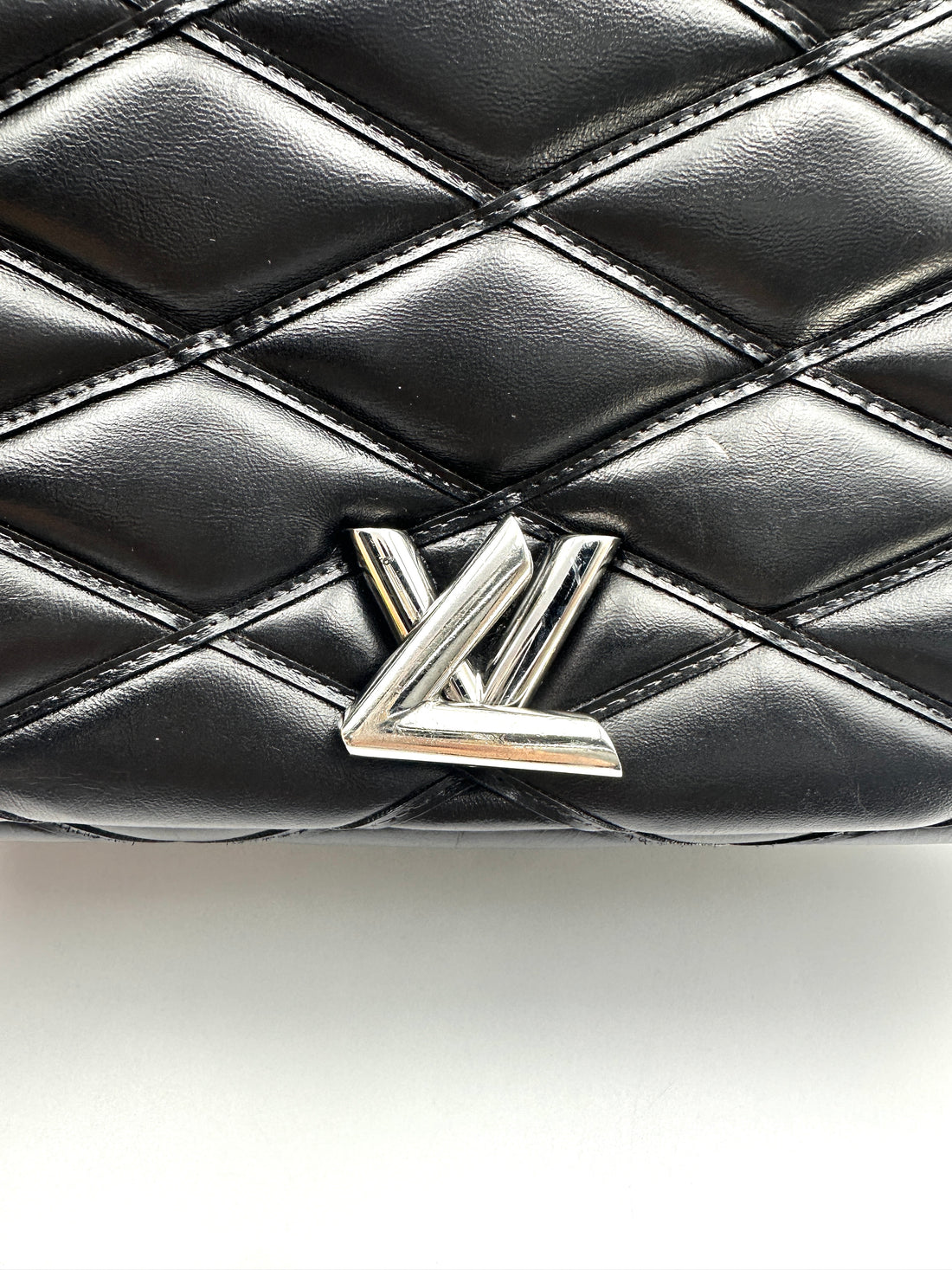Louis Vuitton GO-14 Black Malletage Leather Shoulder Bag LV3254