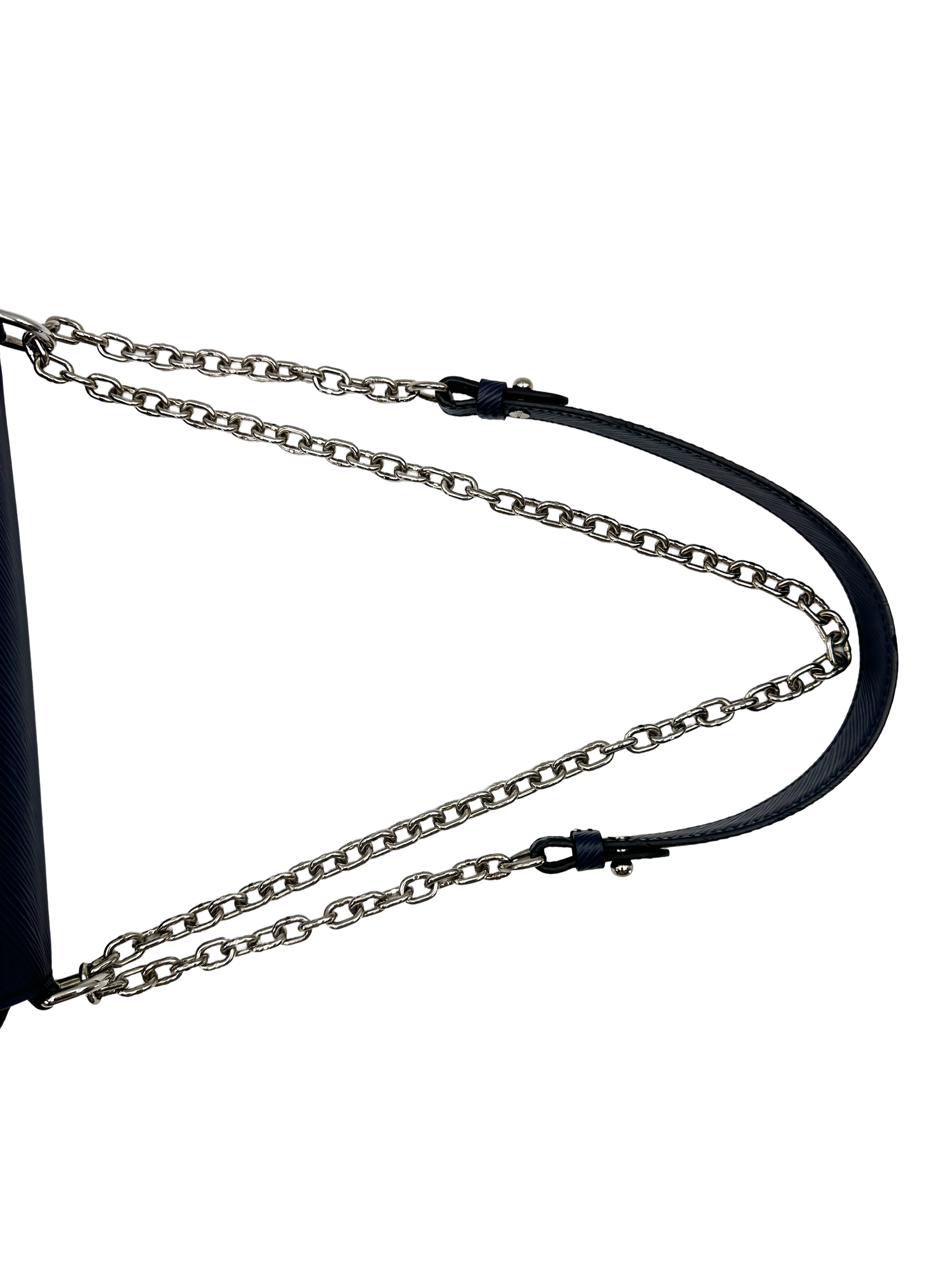 Louis Vuitton Twist Navy Epi Leather Shoulder Bag LV3253