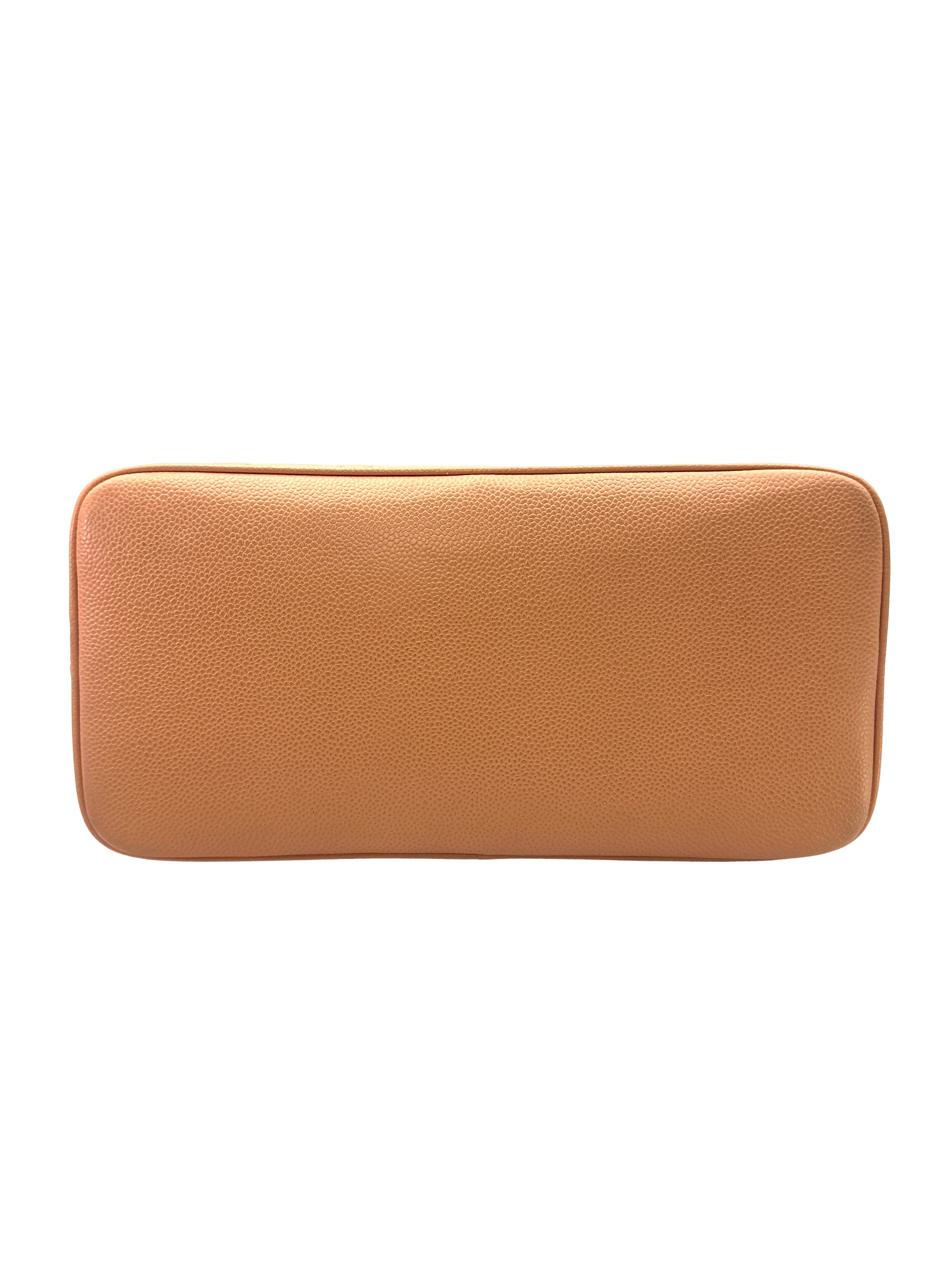 Chanel Medallion Beige Quilted Leather Handle Bag(82***46) CC2485