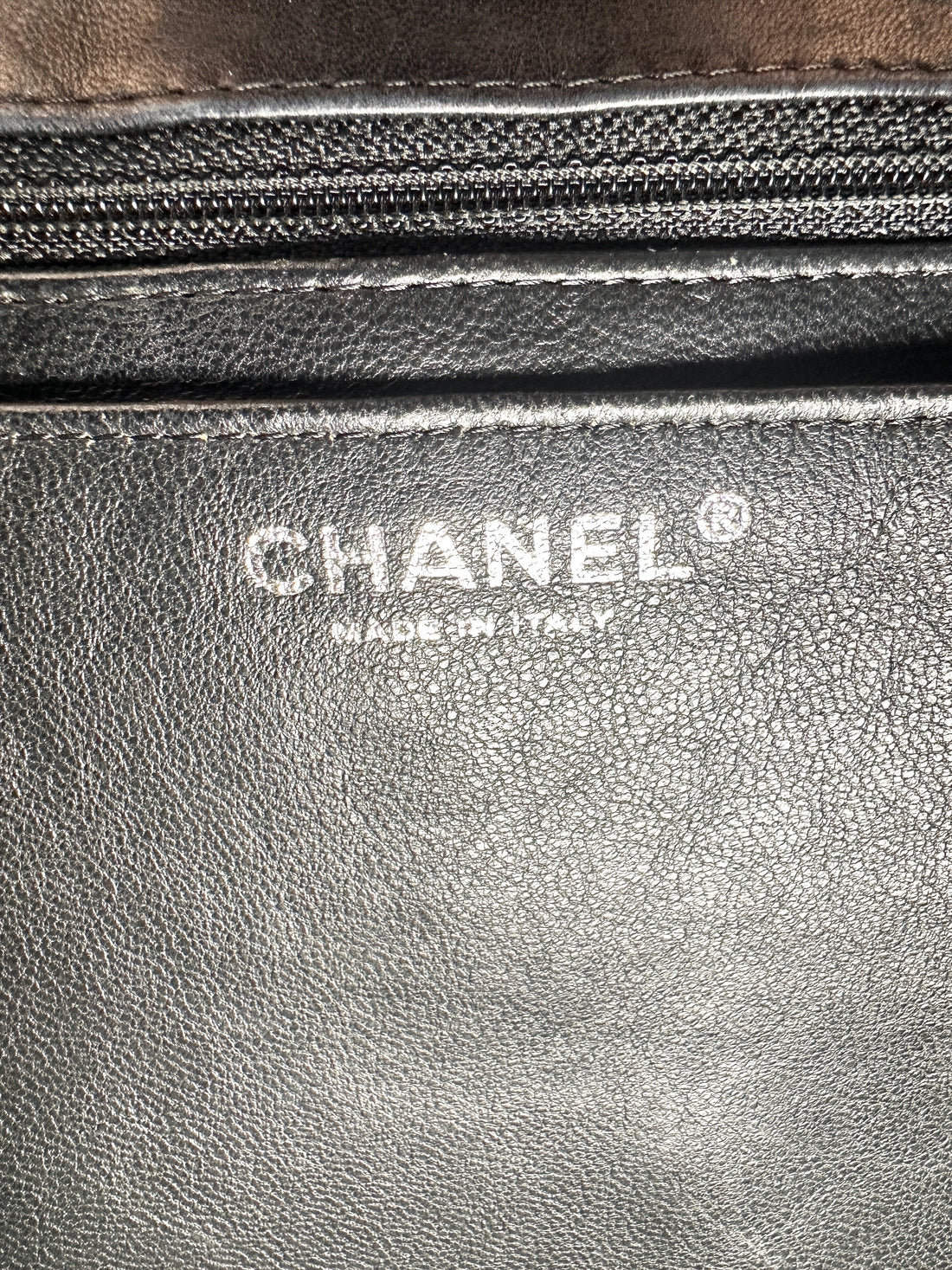 Chanel Classic Flap Black Quilted Leather Jumbo Shoulder Bag With Silver Buckle(13***51) CC2489