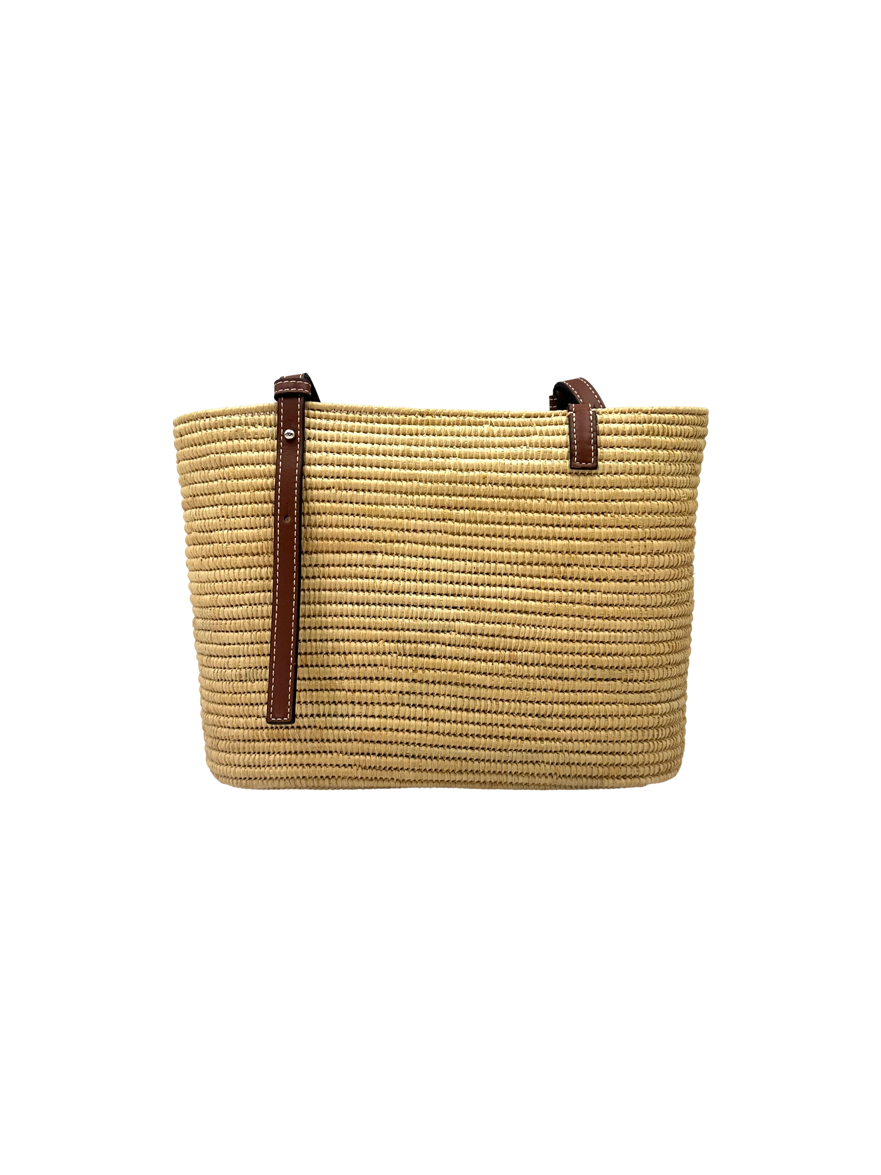 Loewe Raffia Square Basket Bag LW95