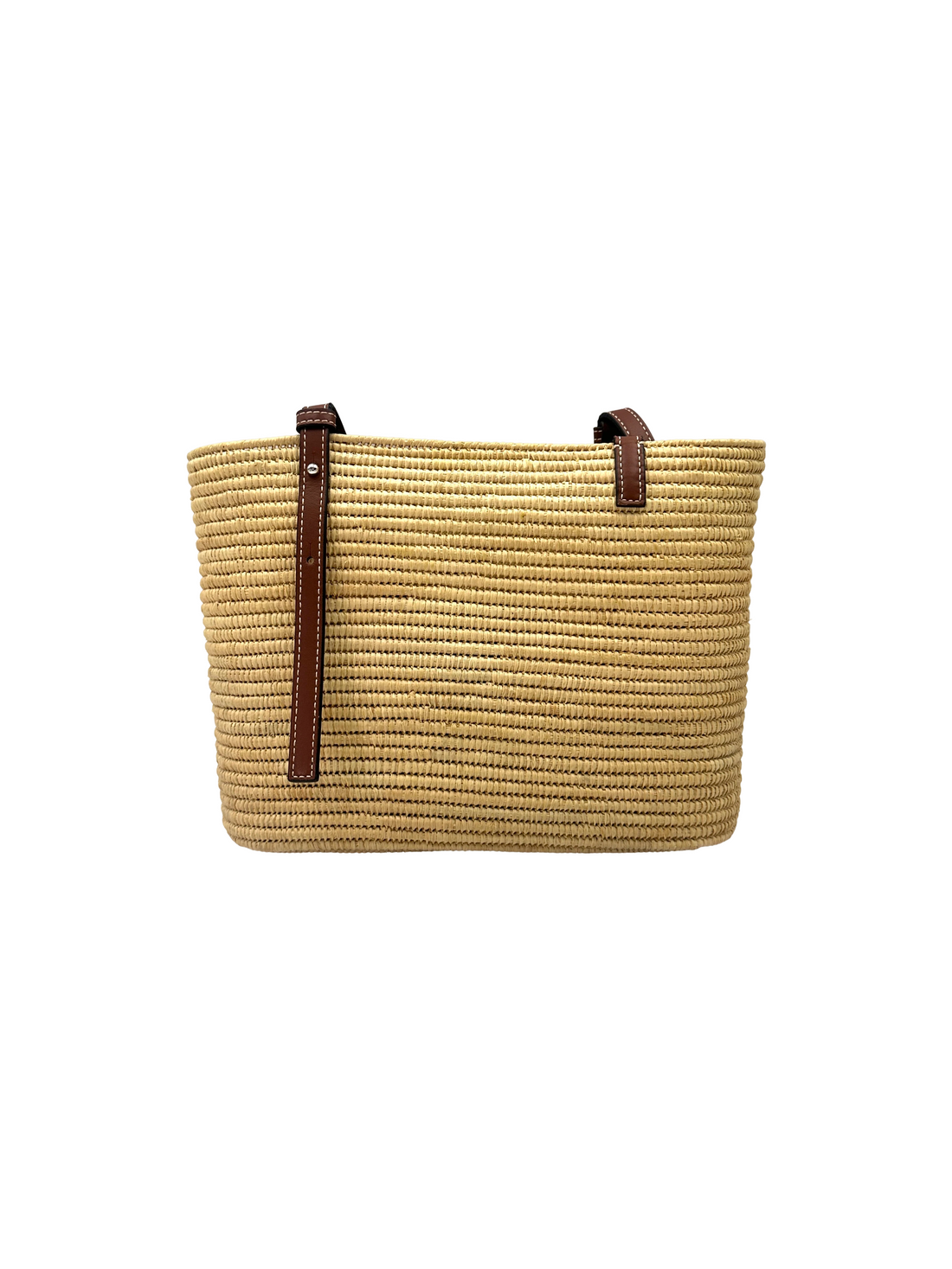 Loewe Raffia Square Basket Bag LW95