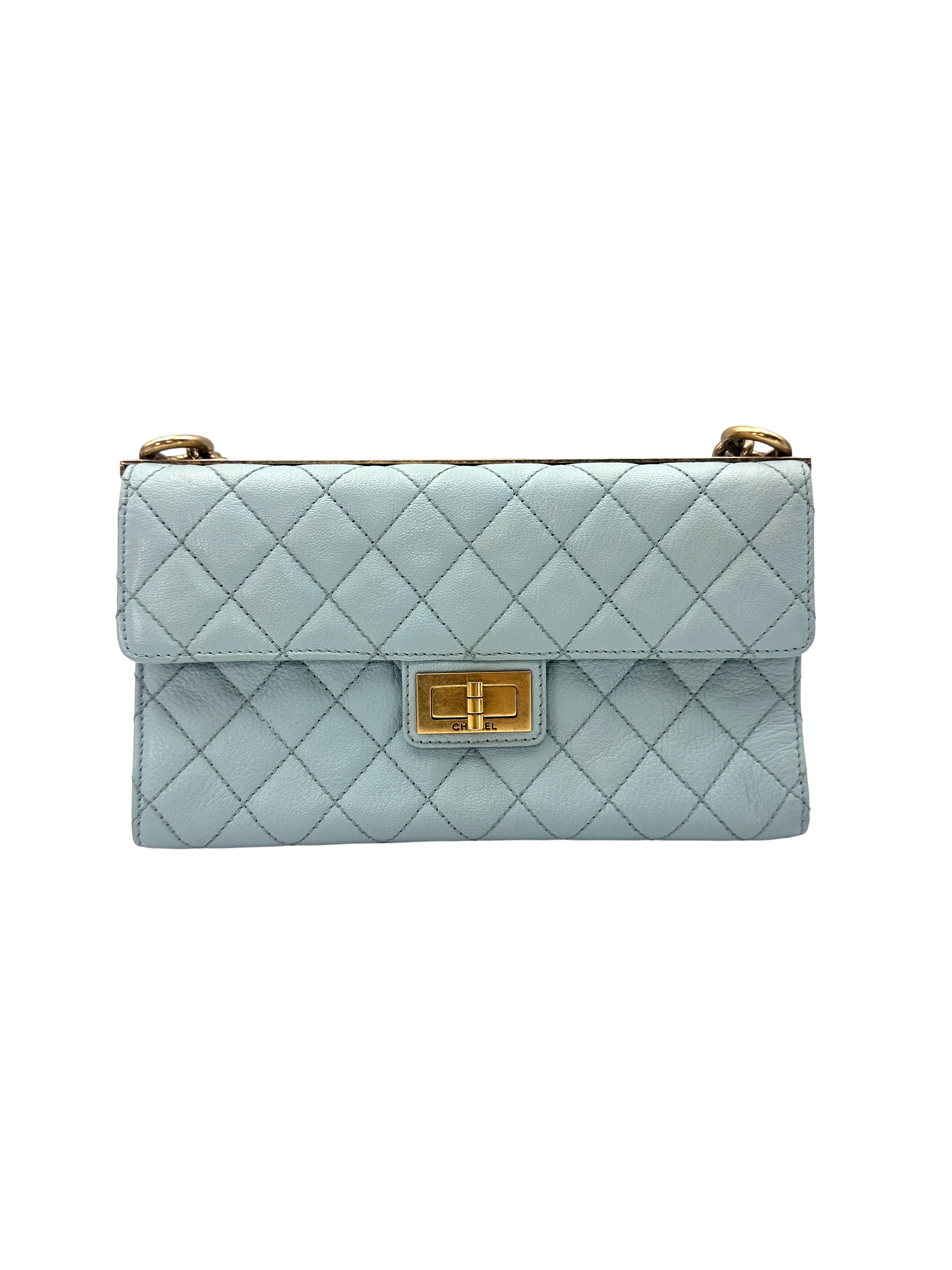 Chanel 2.55 Reissue Blue Quilted Leather Flap Bag(17***45) CC2480