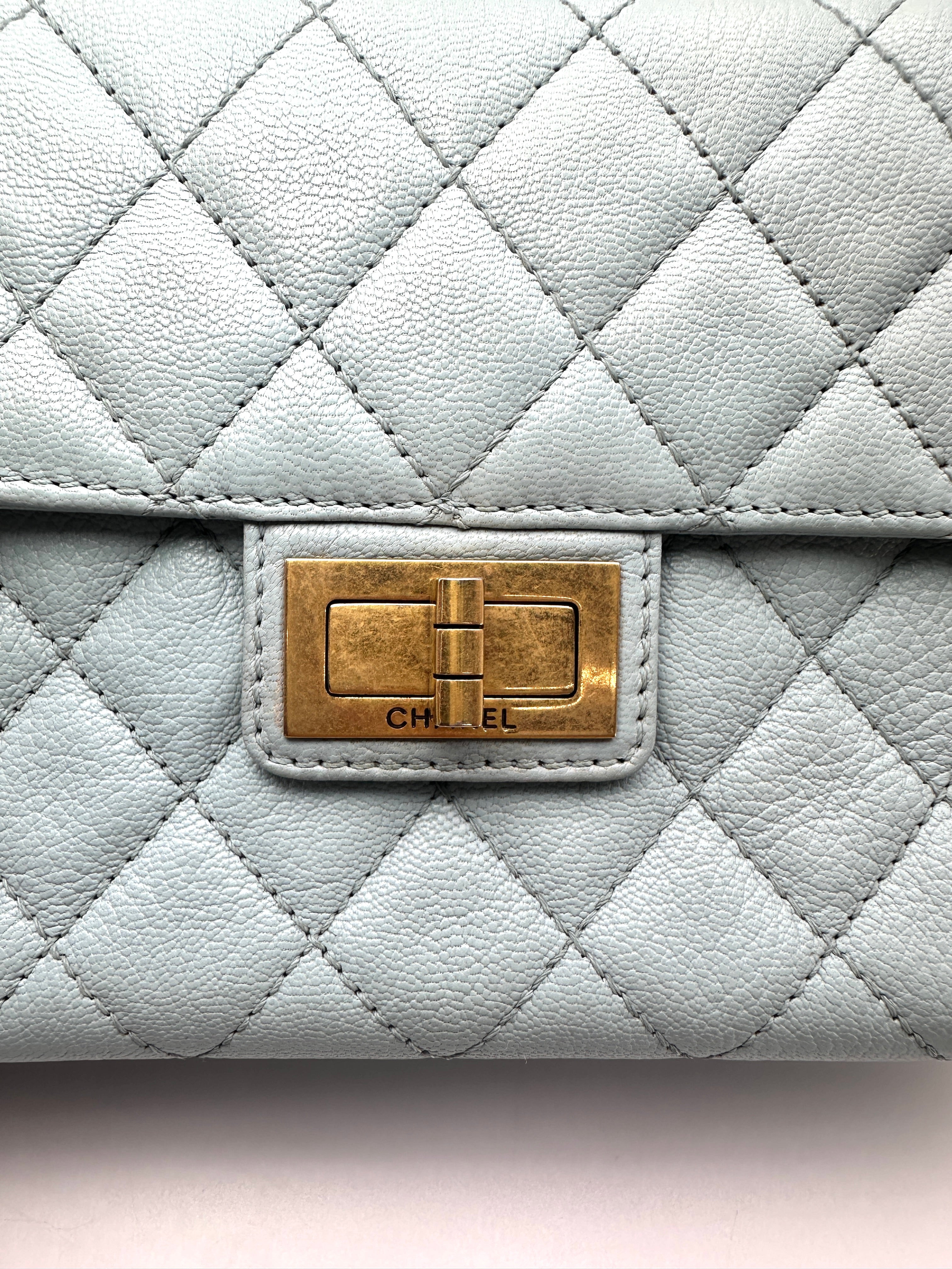 Chanel 2.55 Reissue Blue Quilted Leather Flap Bag(17***45) CC2480