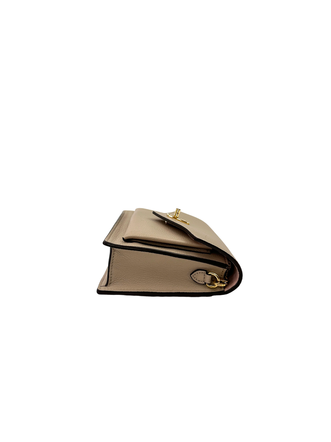 Louis Vuitton Lockme Beige Leather Shoulder Bag LV3255