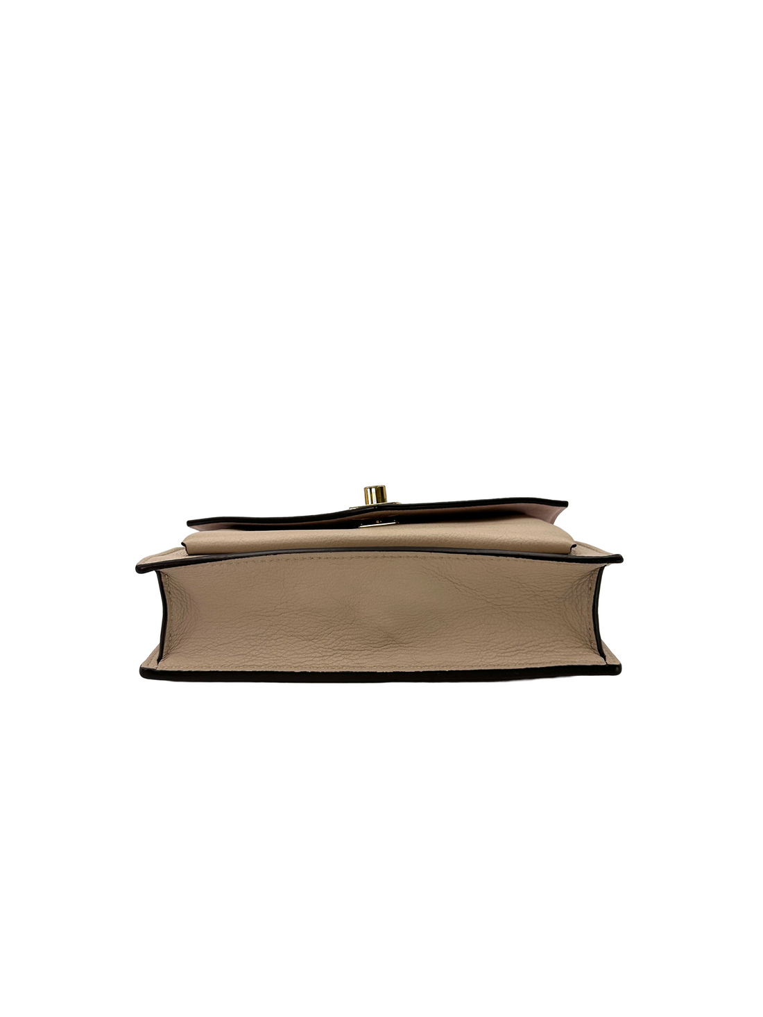 Louis Vuitton Lockme Beige Leather Shoulder Bag LV3255