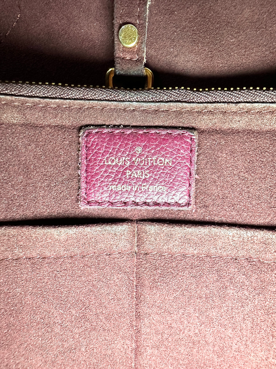 Louis Vuitton Kimono Damier Ebene & Red Leather Handle Bag LV3260