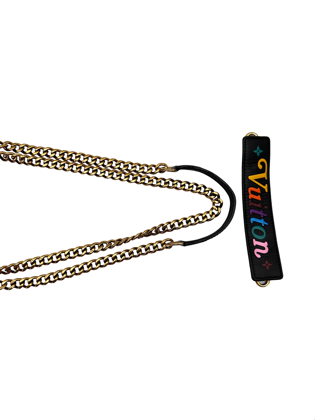 Louis Vuitton New Wave Black Chevron Quilted Leather Shoulder Bag LV3262