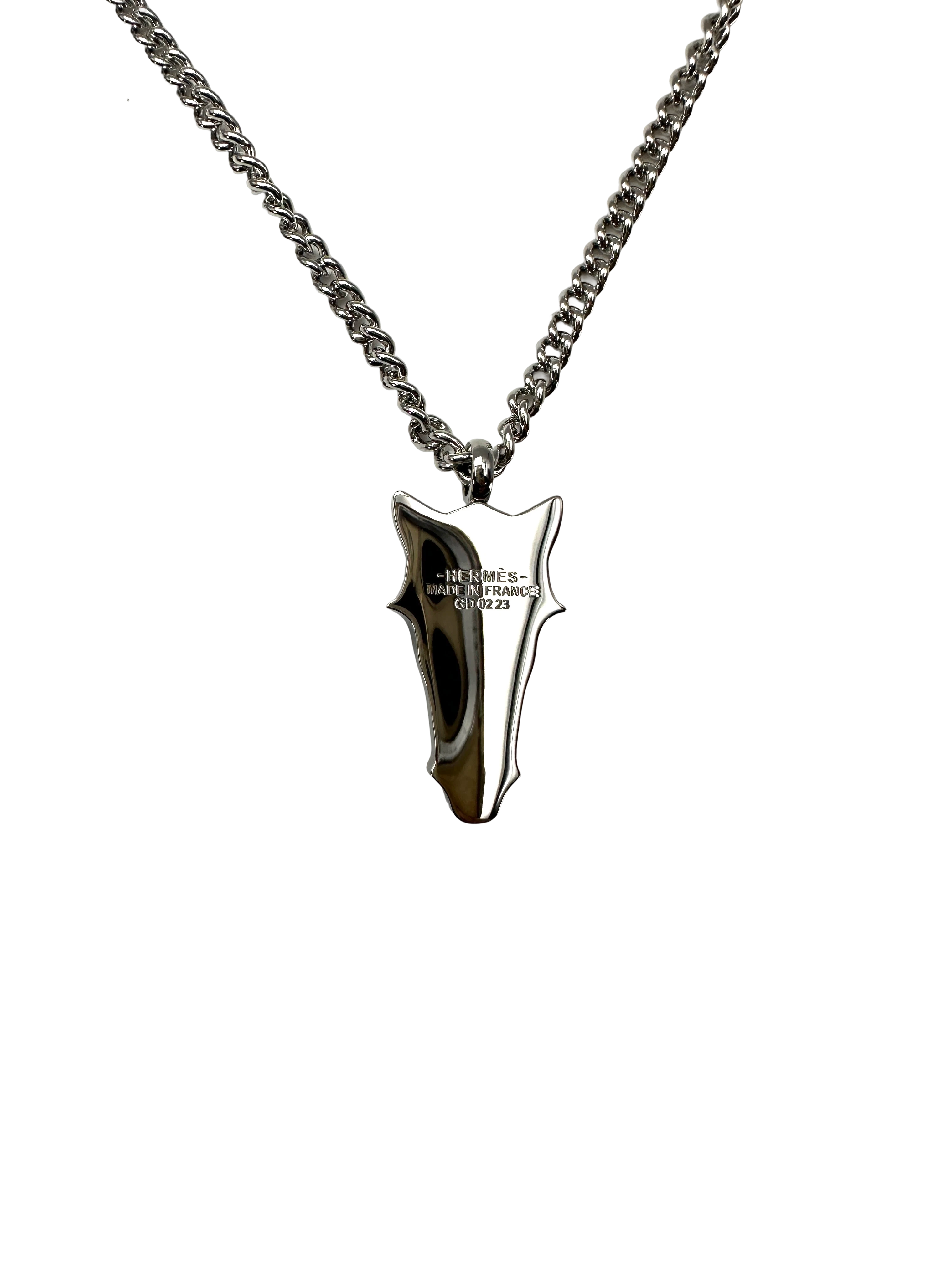 Hermes Destrier Necklace HMN19
