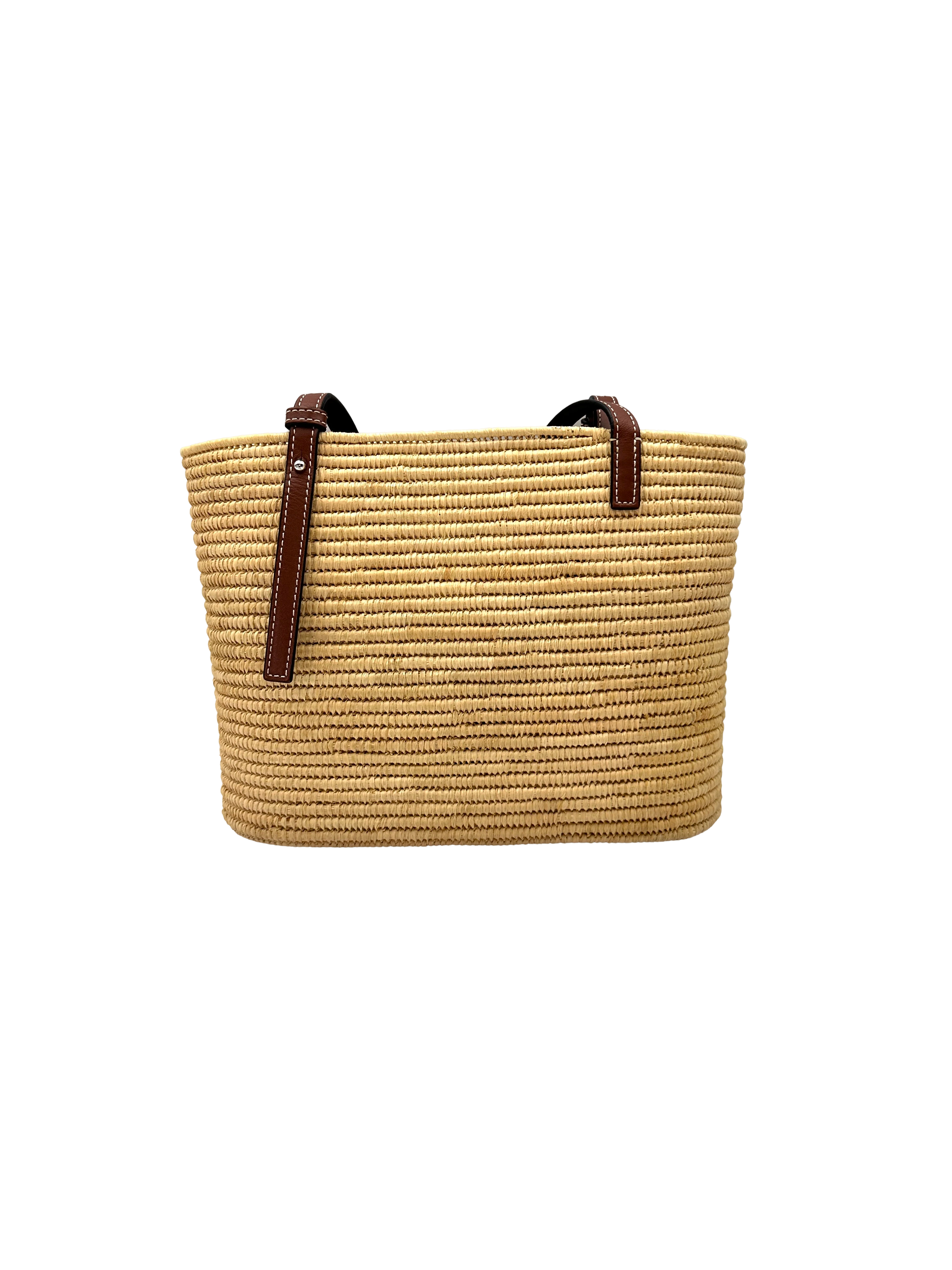 Loewe Raffia Square Basket Bag LW96