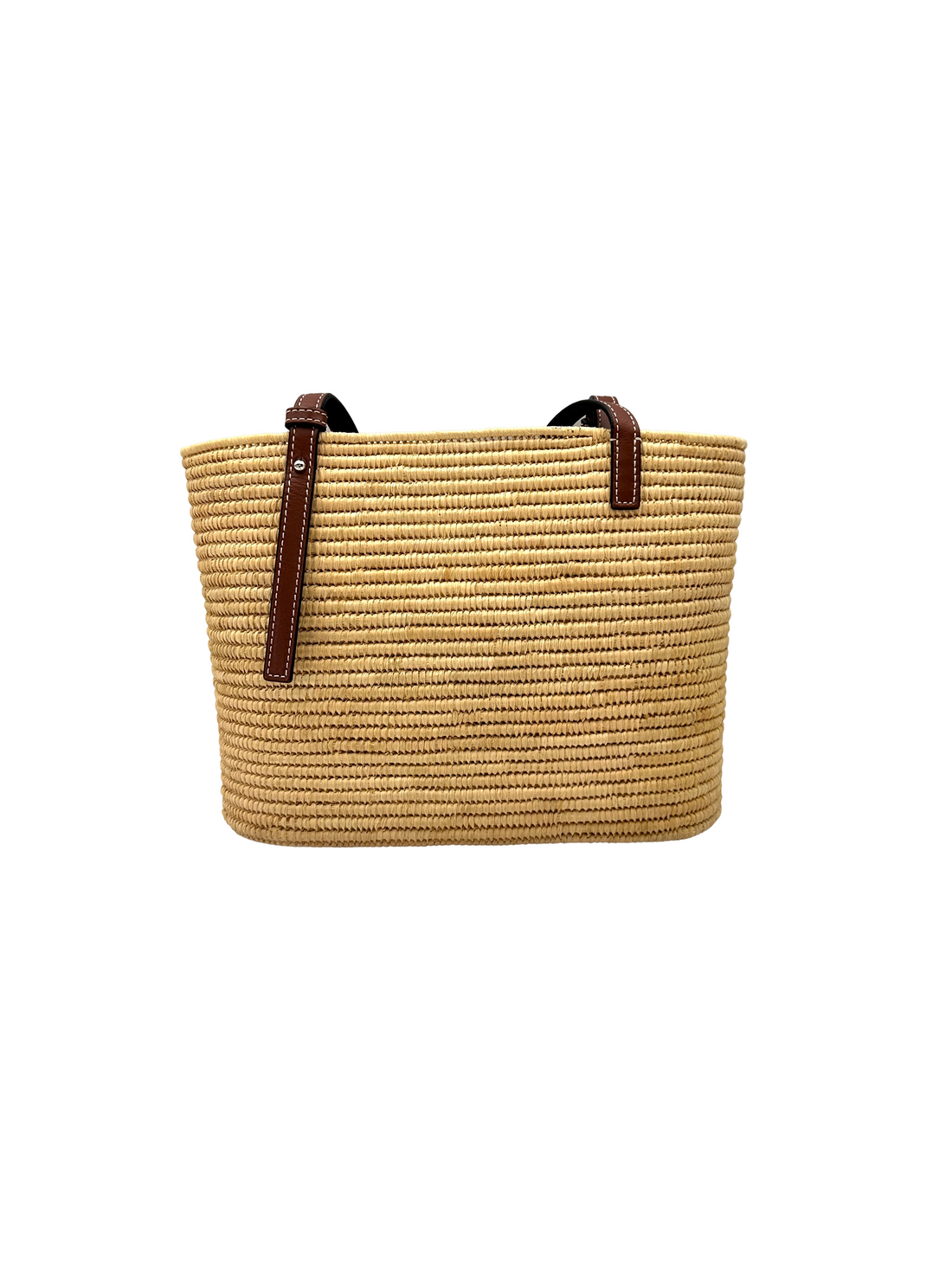 Loewe Raffia Square Basket Bag LW96