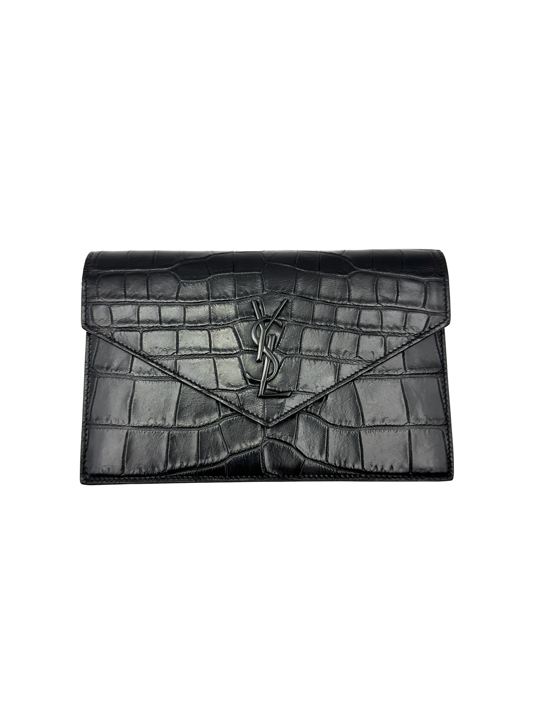 Saint Laurent YSL Monogram Envelope Wallet On Chain SL282
