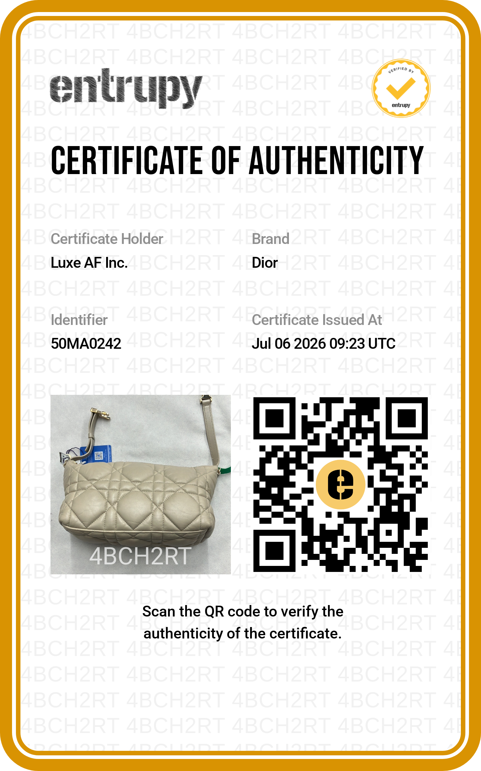 Christian Dior DiorTravel Nomad Pouch Beige Macrocannage Quilted Leather Bag DR898