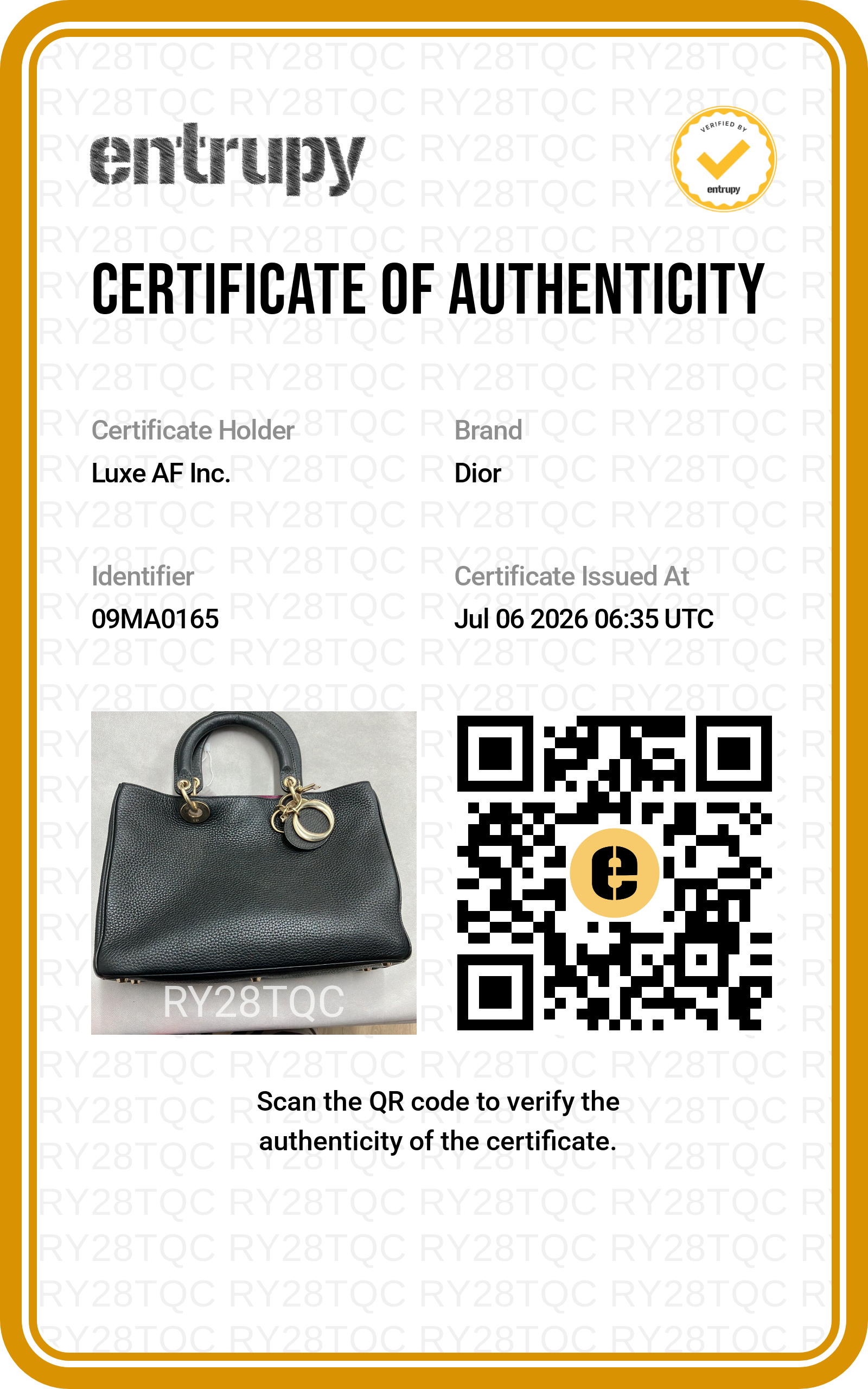 Christian Dior Diorever Black Leather Handle Bag DR892